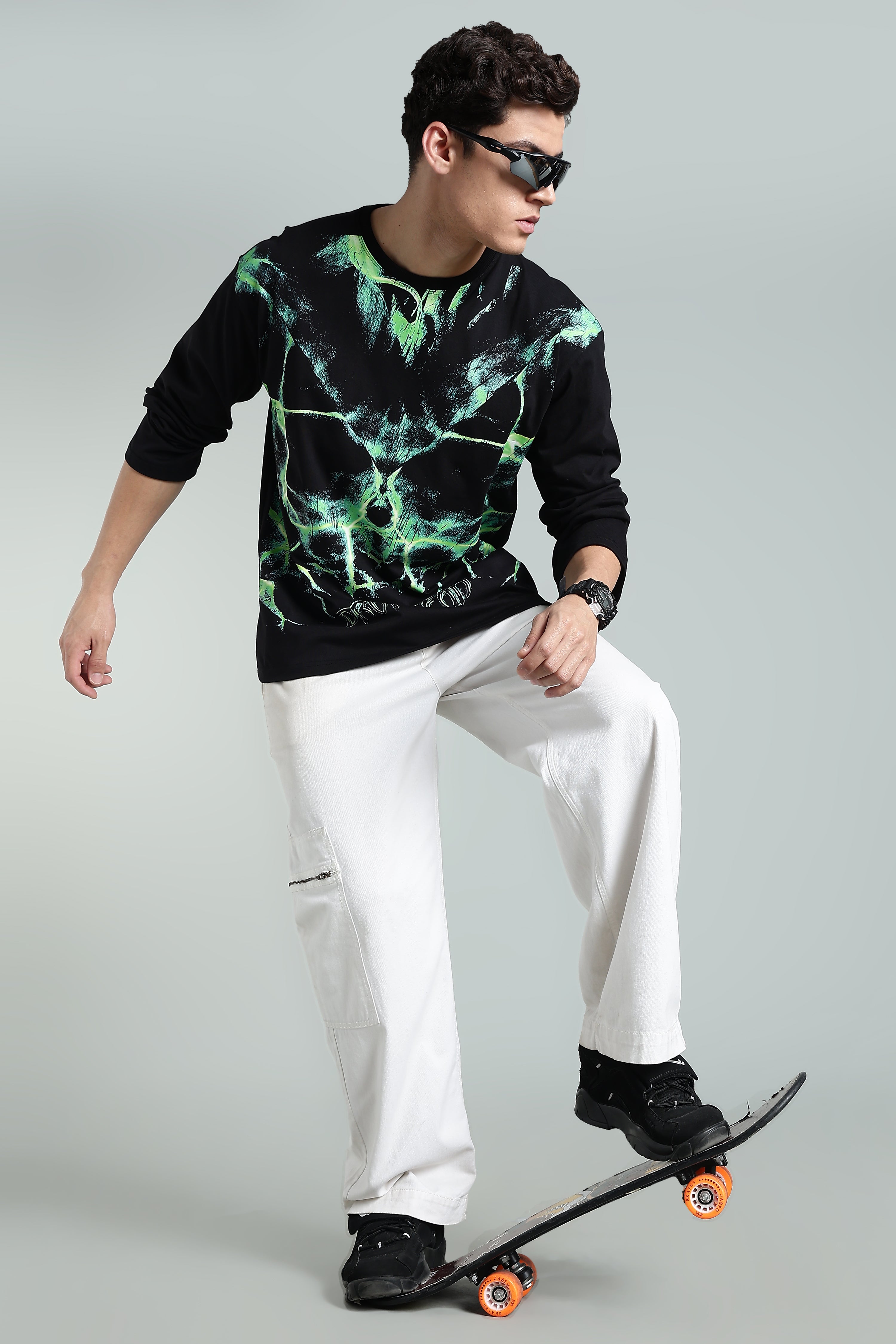 Image of Neon Rage Unisex Oversized Full Sleeve Tshirt