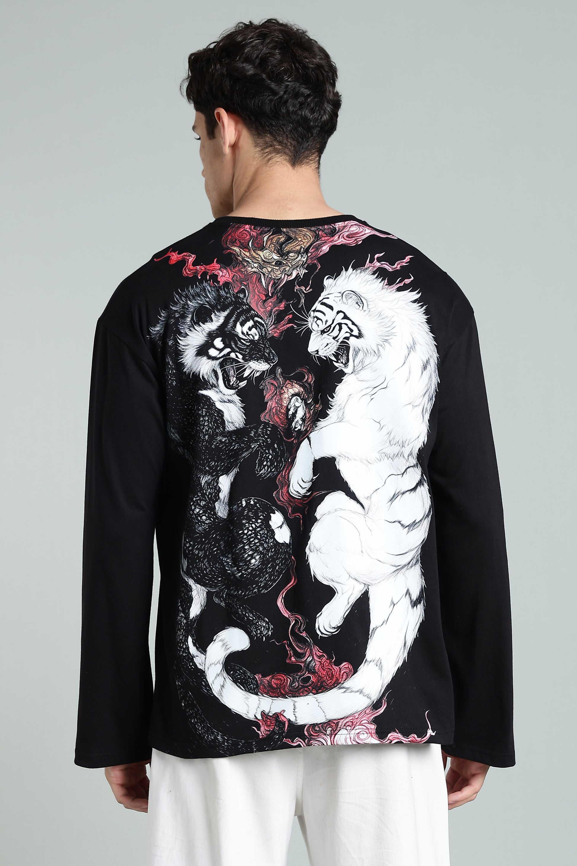 Warclaws Unisex Oversized Full Sleeve Tshirt