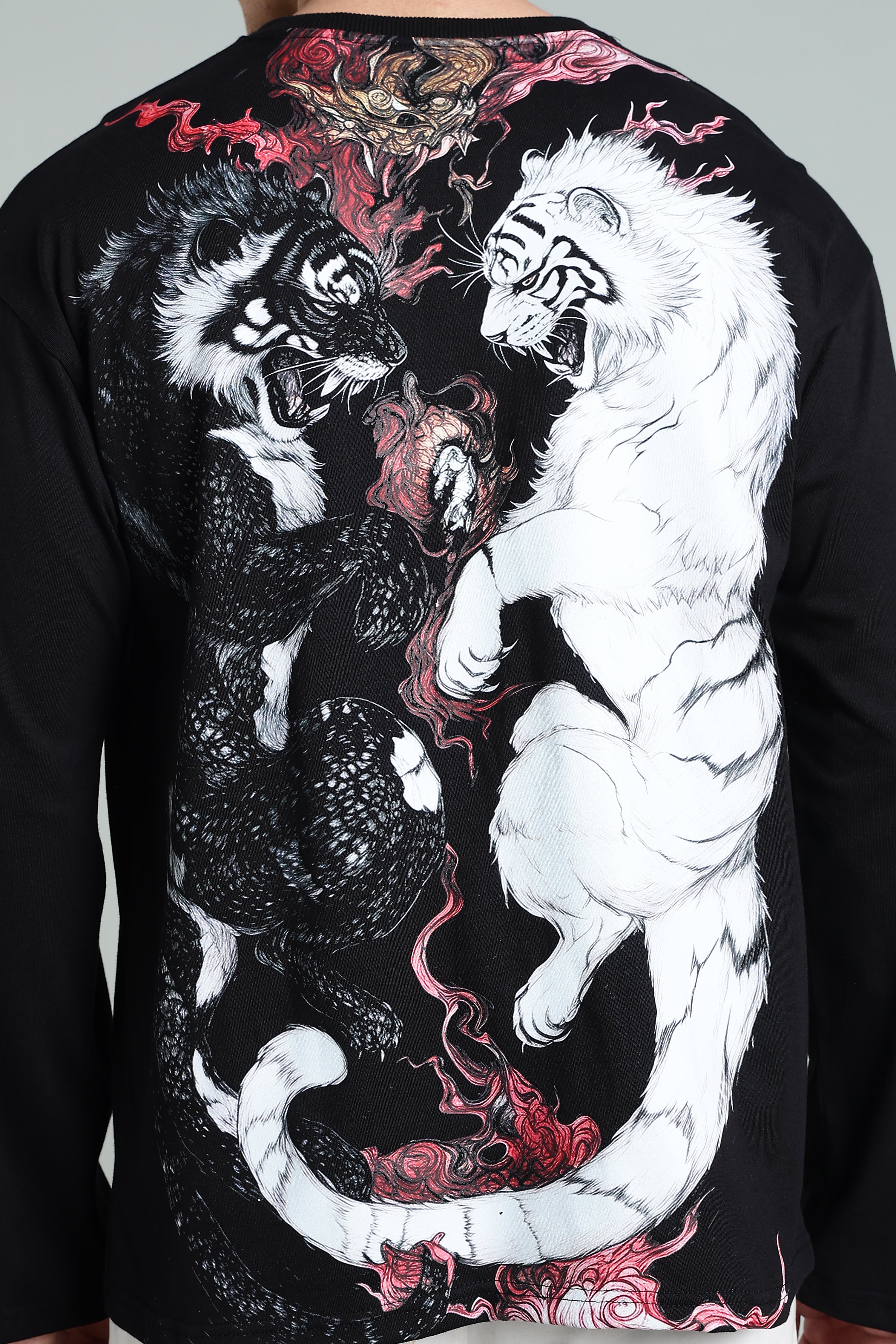 Image of Warclaws Unisex Oversized Full Sleeve Tshirt