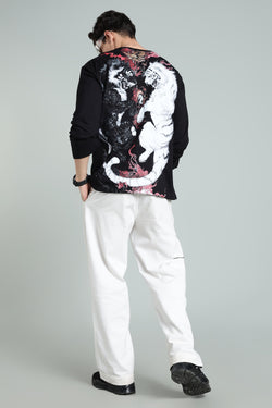 Image of Warclaws Unisex Oversized Full Sleeve Tshirt