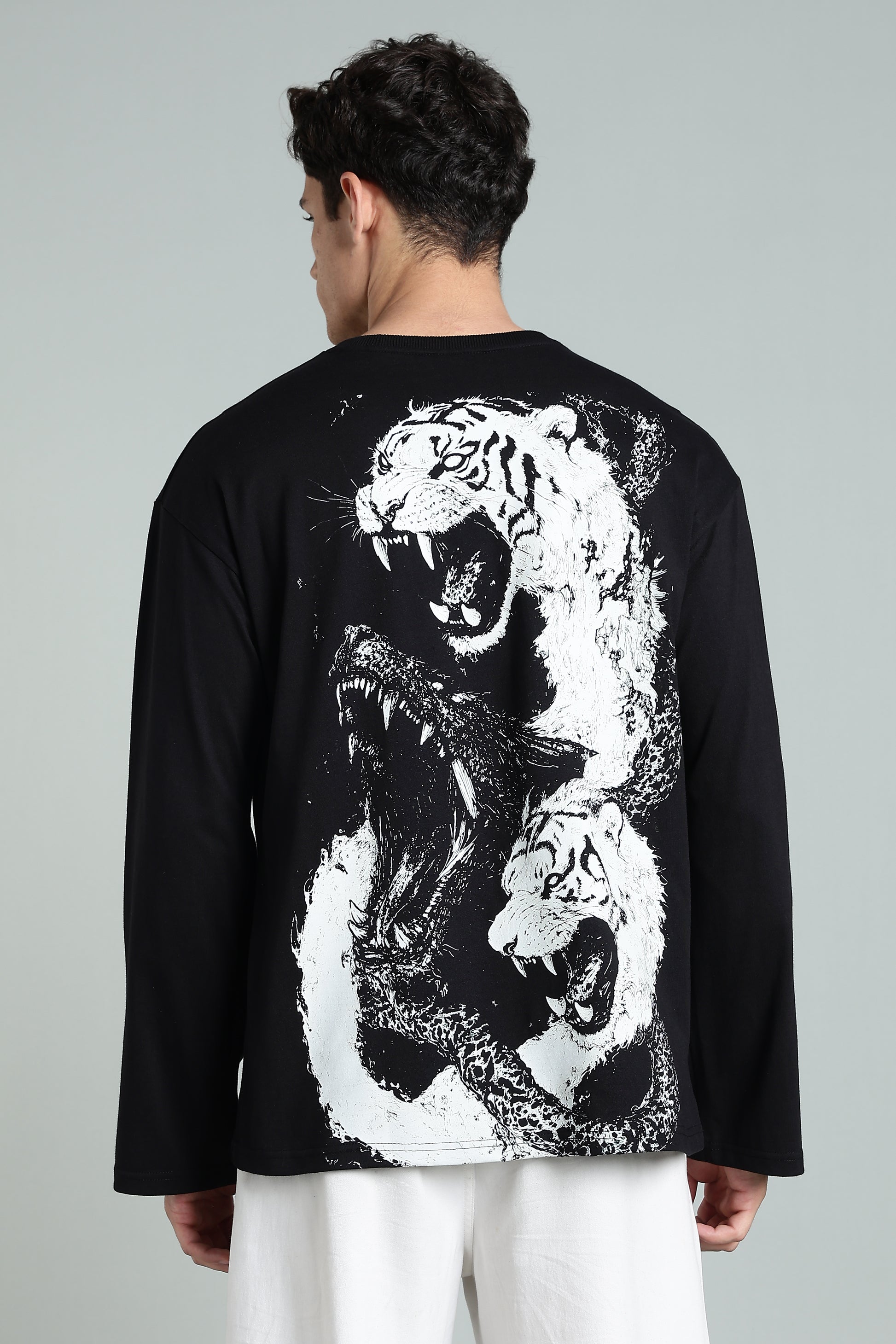 Predator King Unisex Oversized Full Sleeve Tshirt