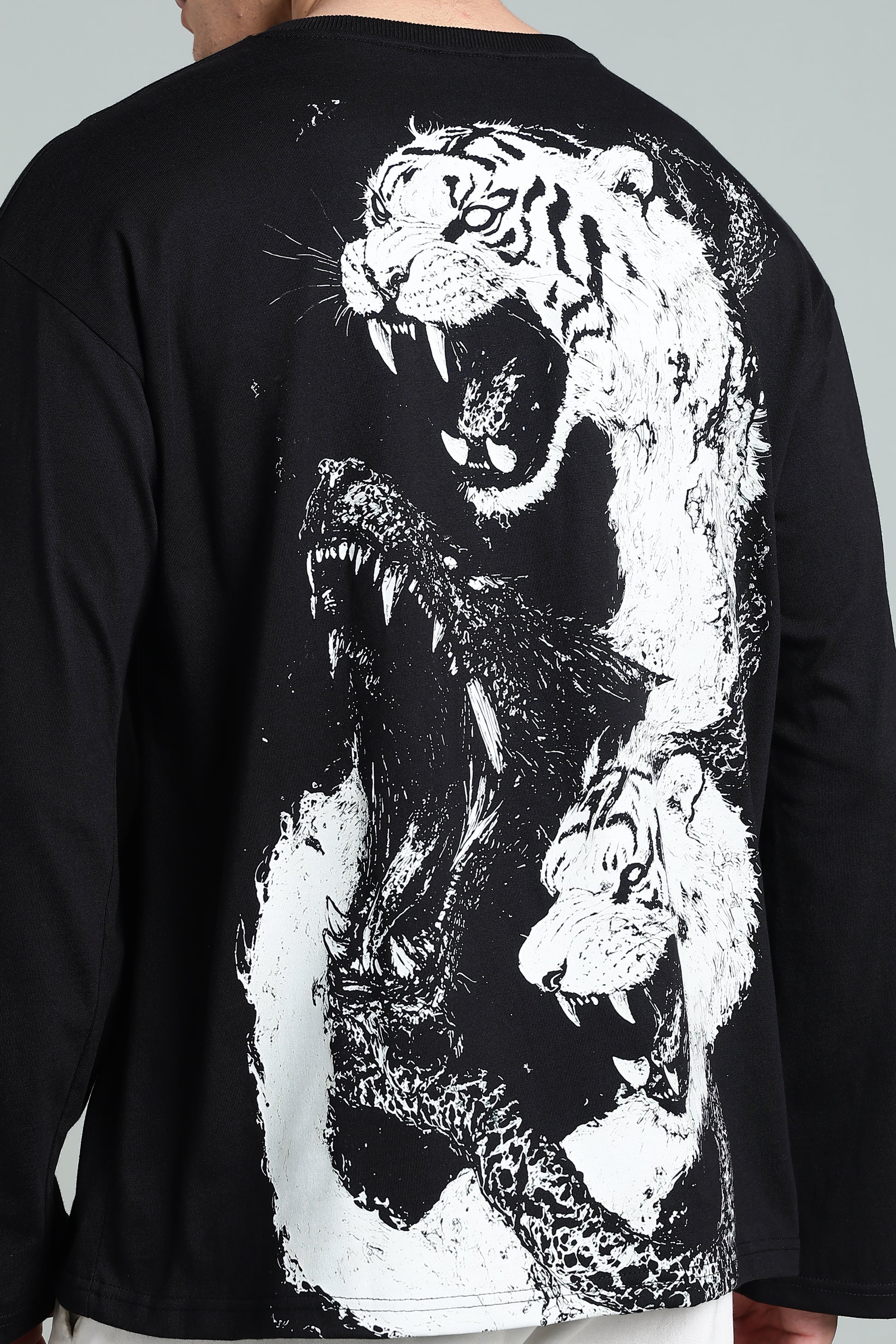 Predator King Unisex Oversized Full Sleeve Tshirt