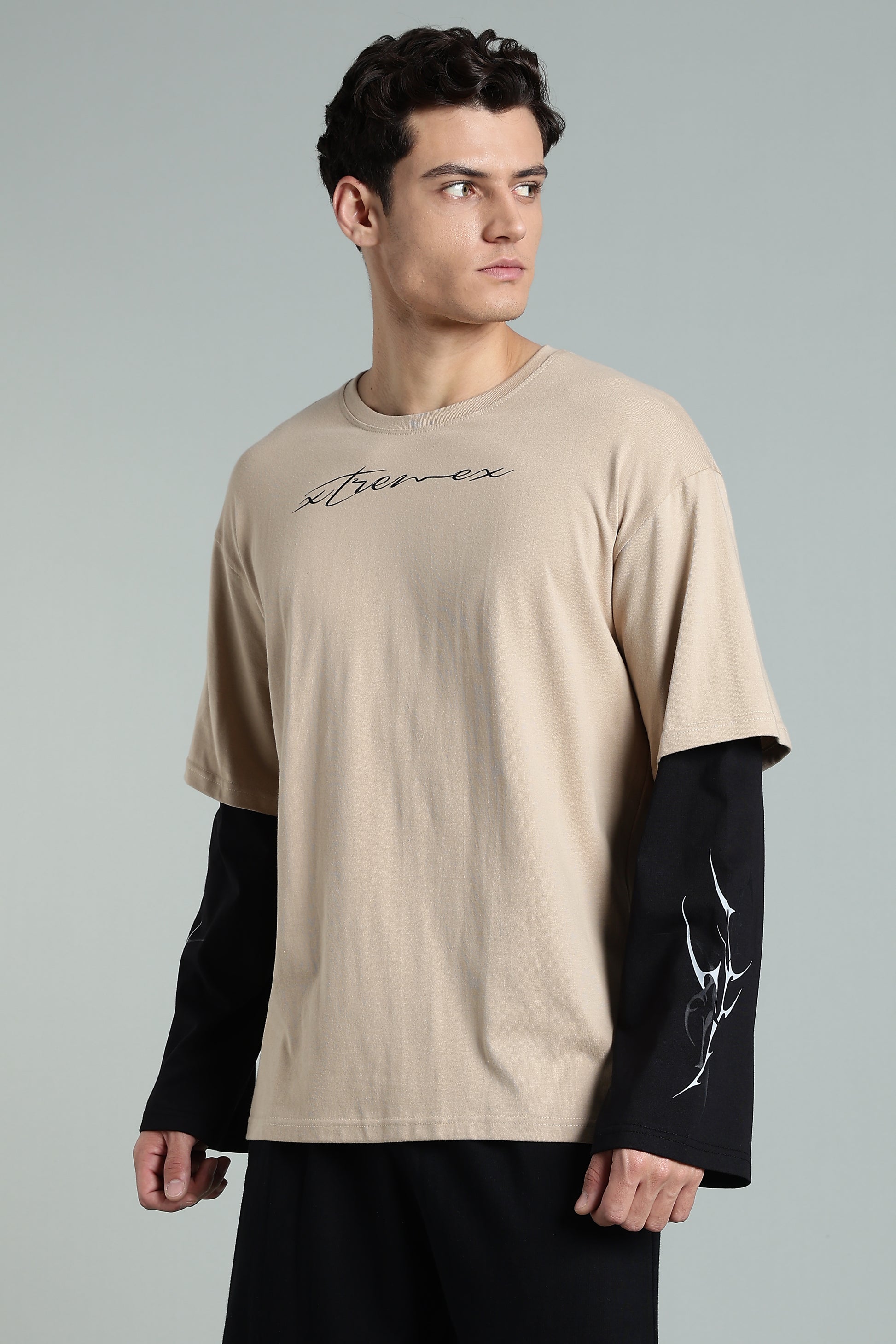 AngelRise Unisex Oversized Full Sleeve Tshirt
