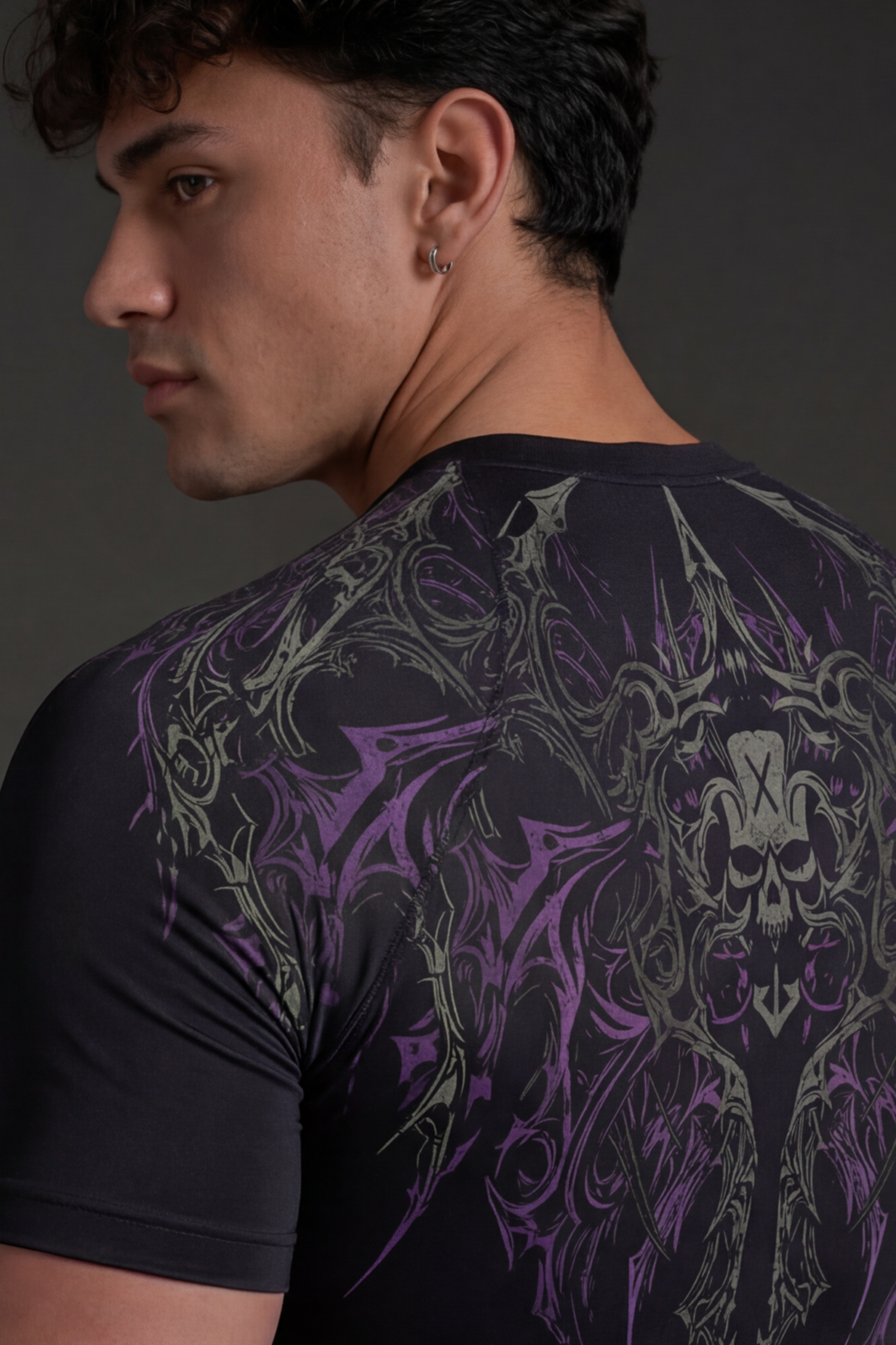 Image of Men's Deathblade Half Sleeve Compression T-Shirt for Training