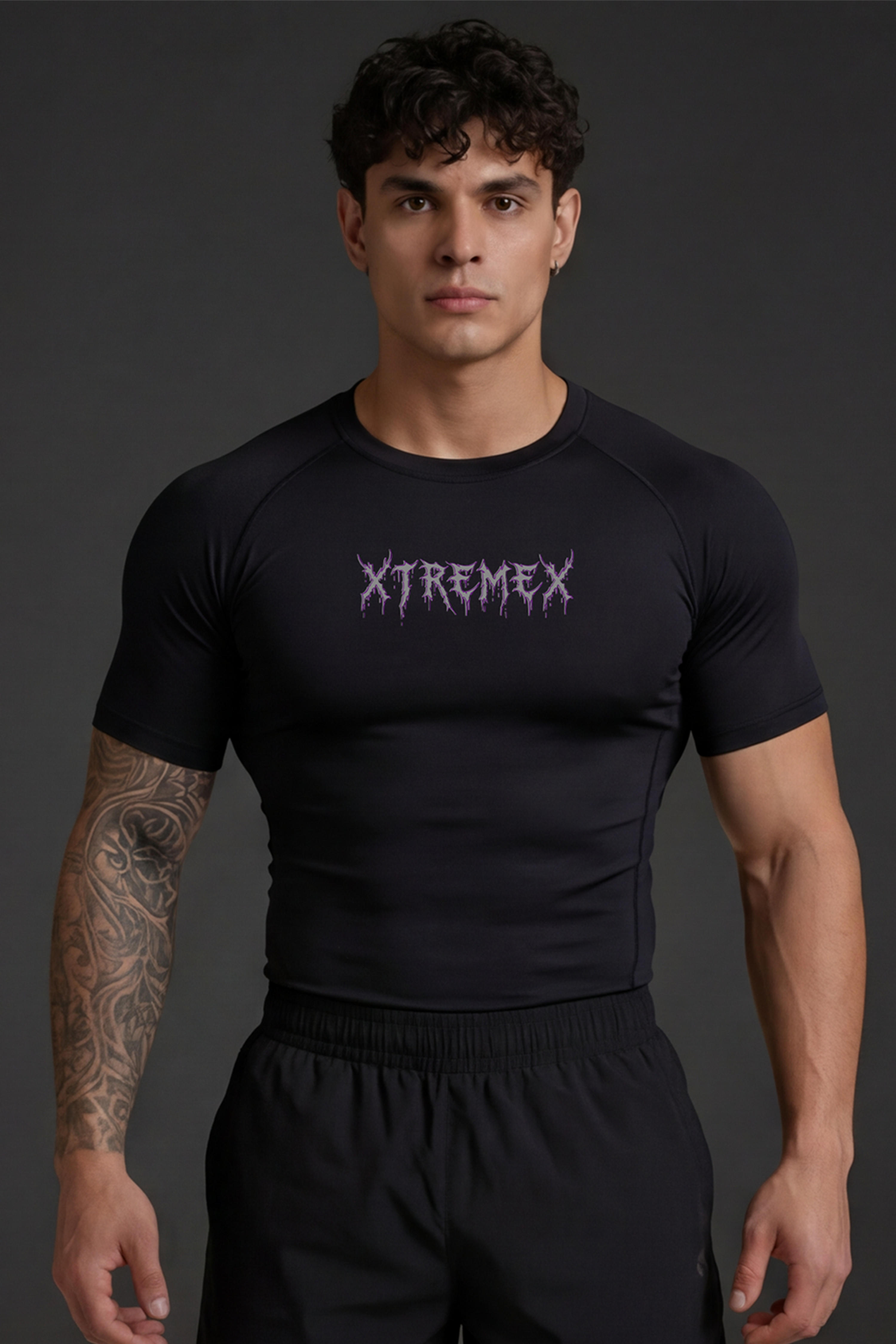 Image of Crossbane Compression T-Shirt half sleeve