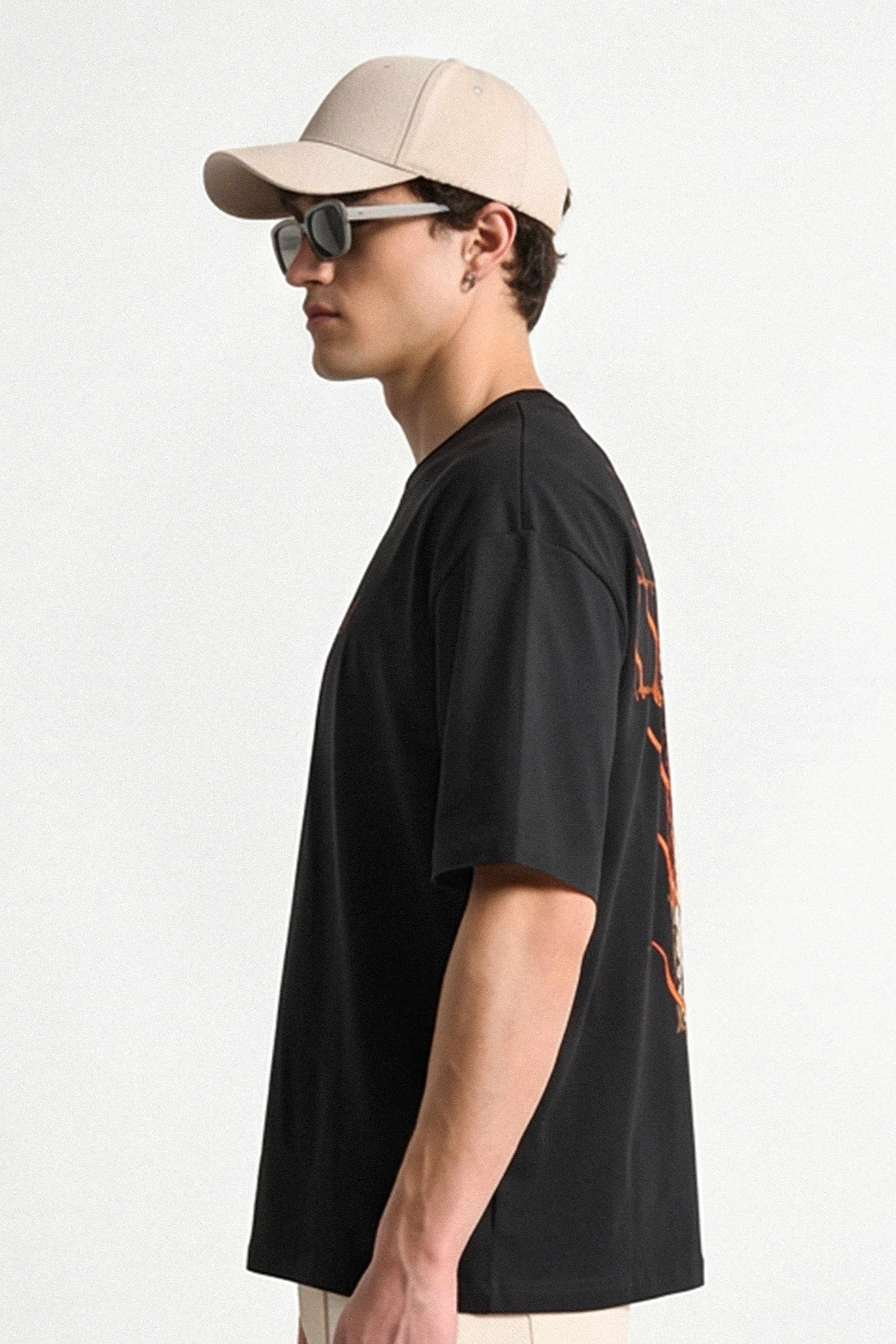 Image of Blaze Cross Unisex Oversized Tshirt