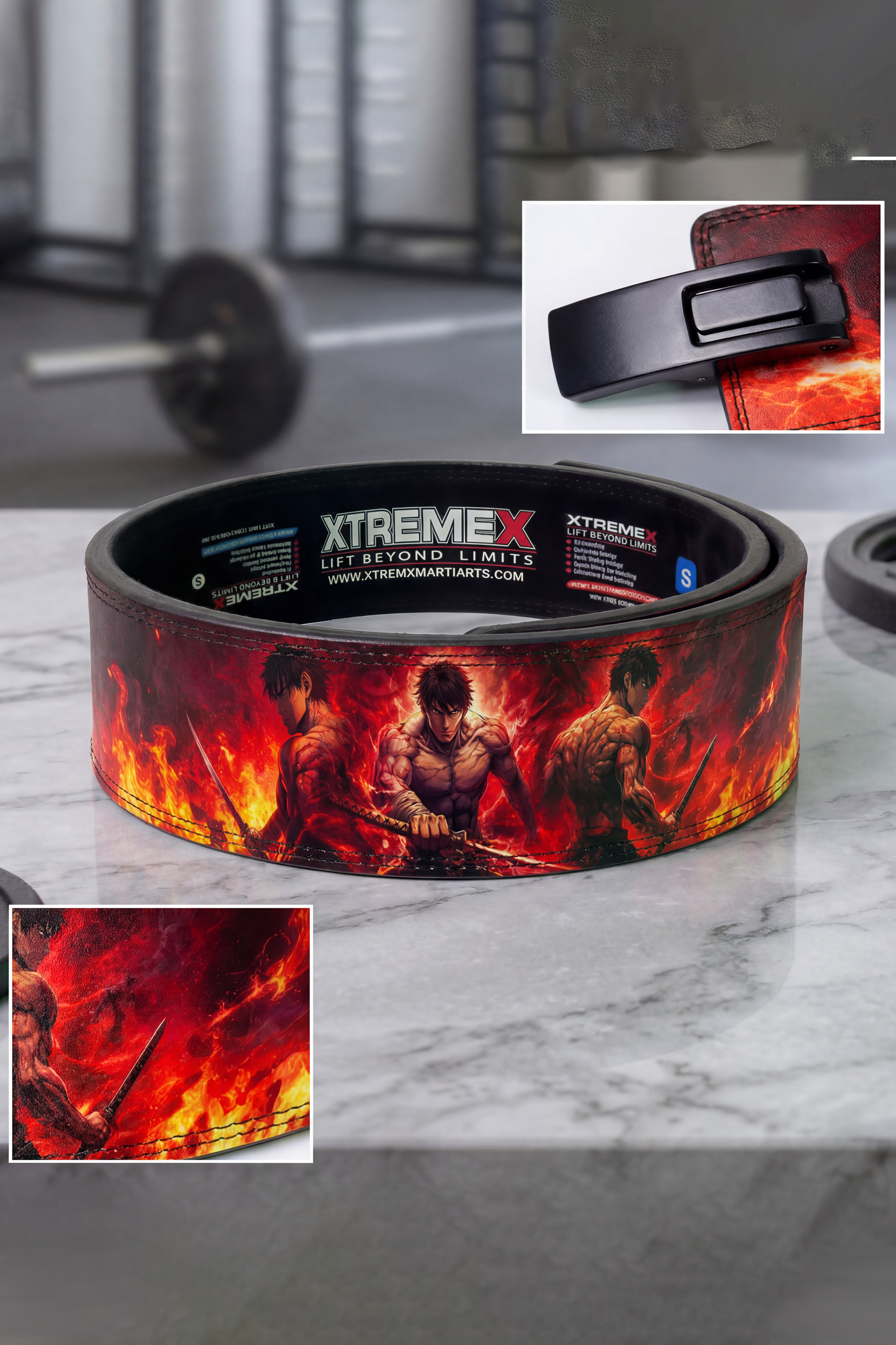 Inferno Blade 13mm Powerlifting Lever Belt