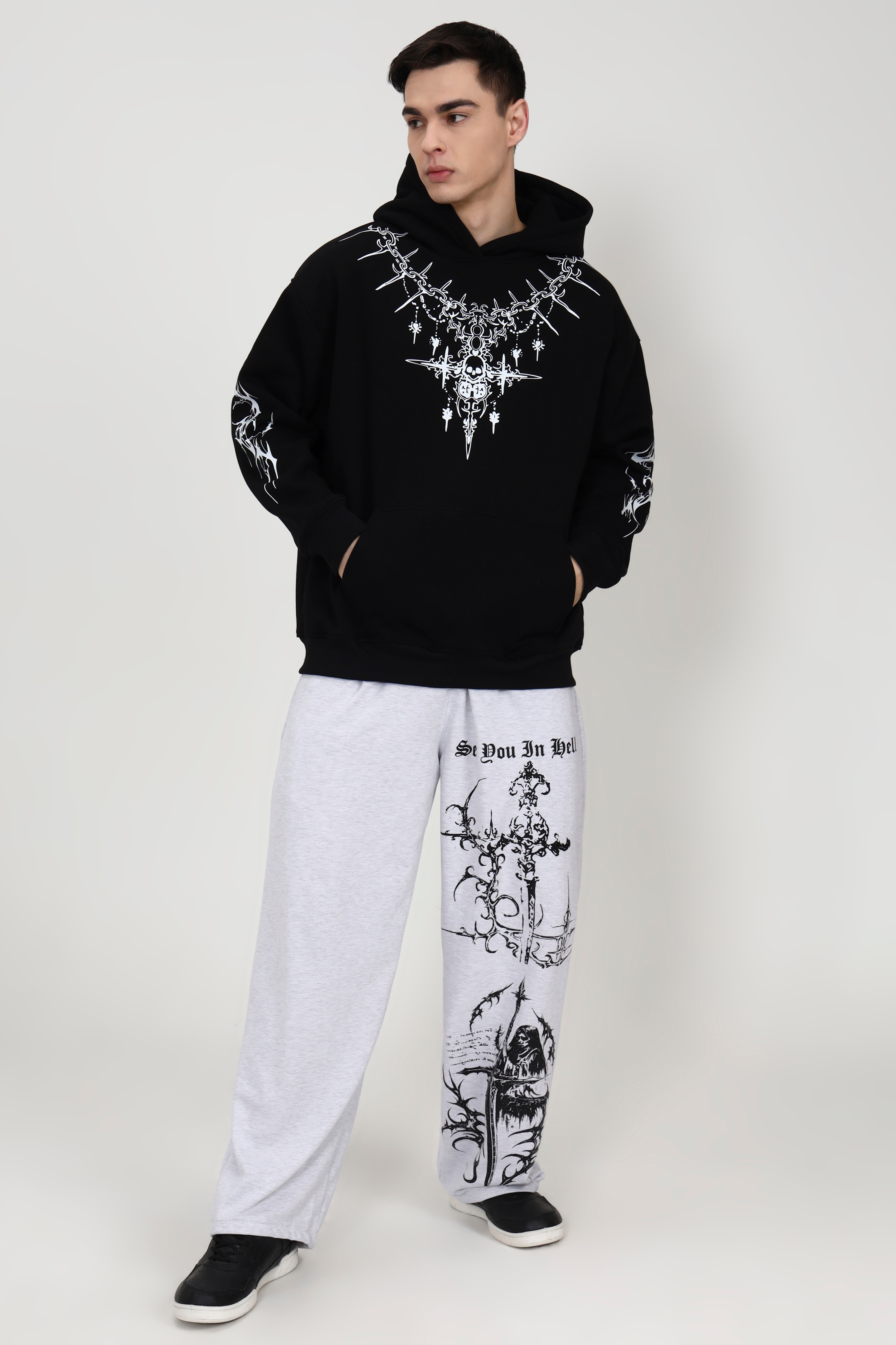 Image of Chainbound Unisex Oversized Hoodie