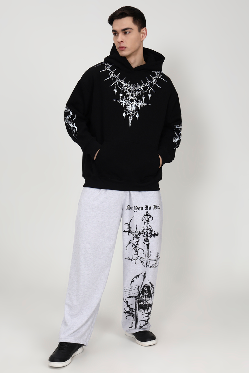 Chainbound Unisex Oversized Hoodie