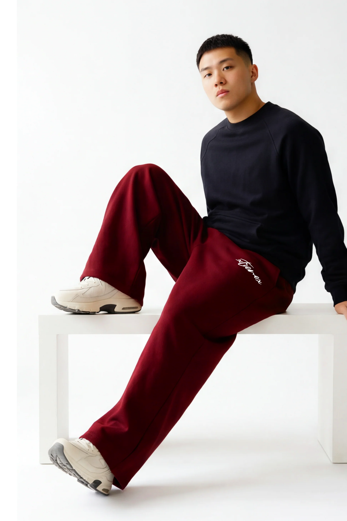 Everyday Unisex Joggers - Maroon