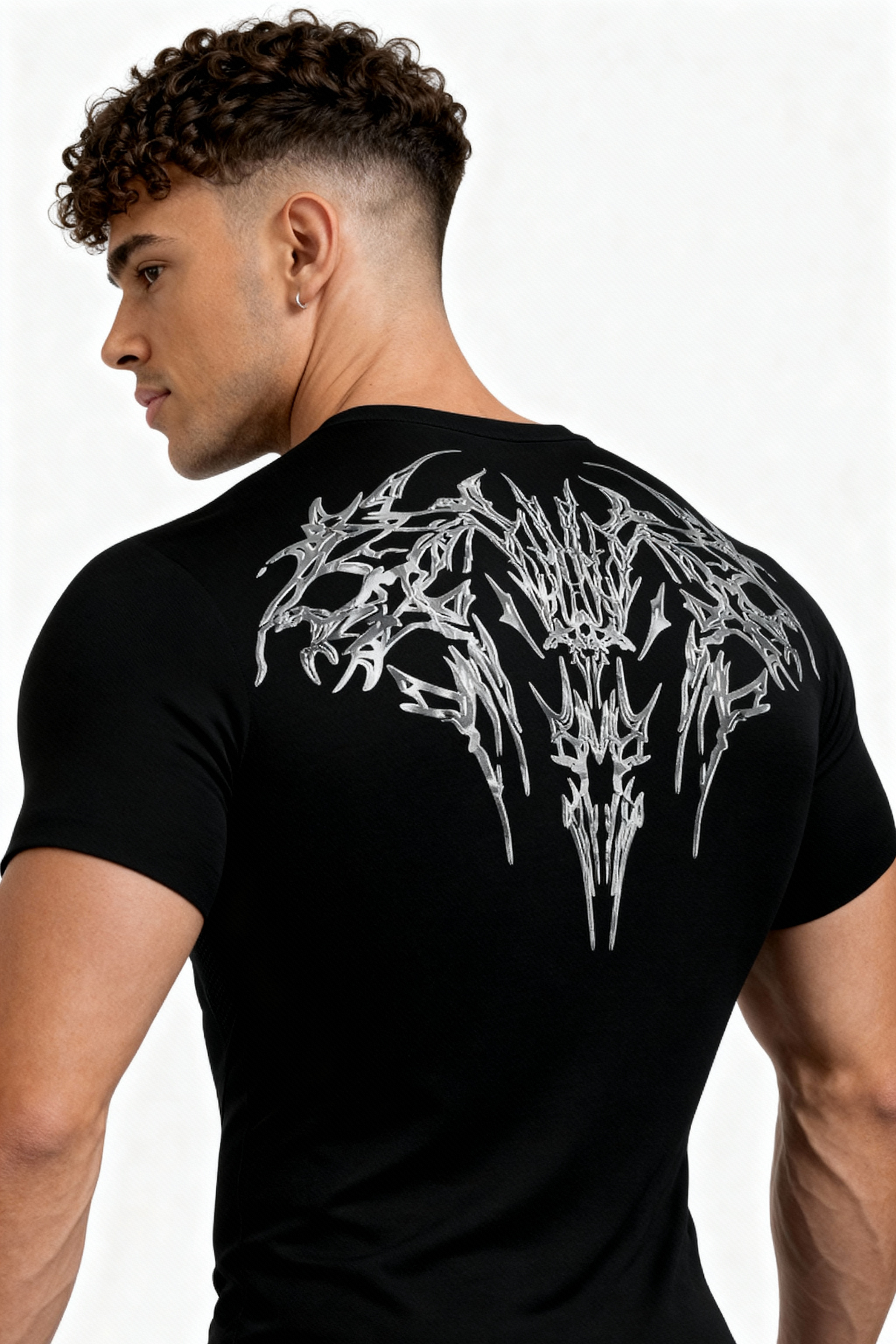 Image of Steelix Compression Tshirt Half Sleeve