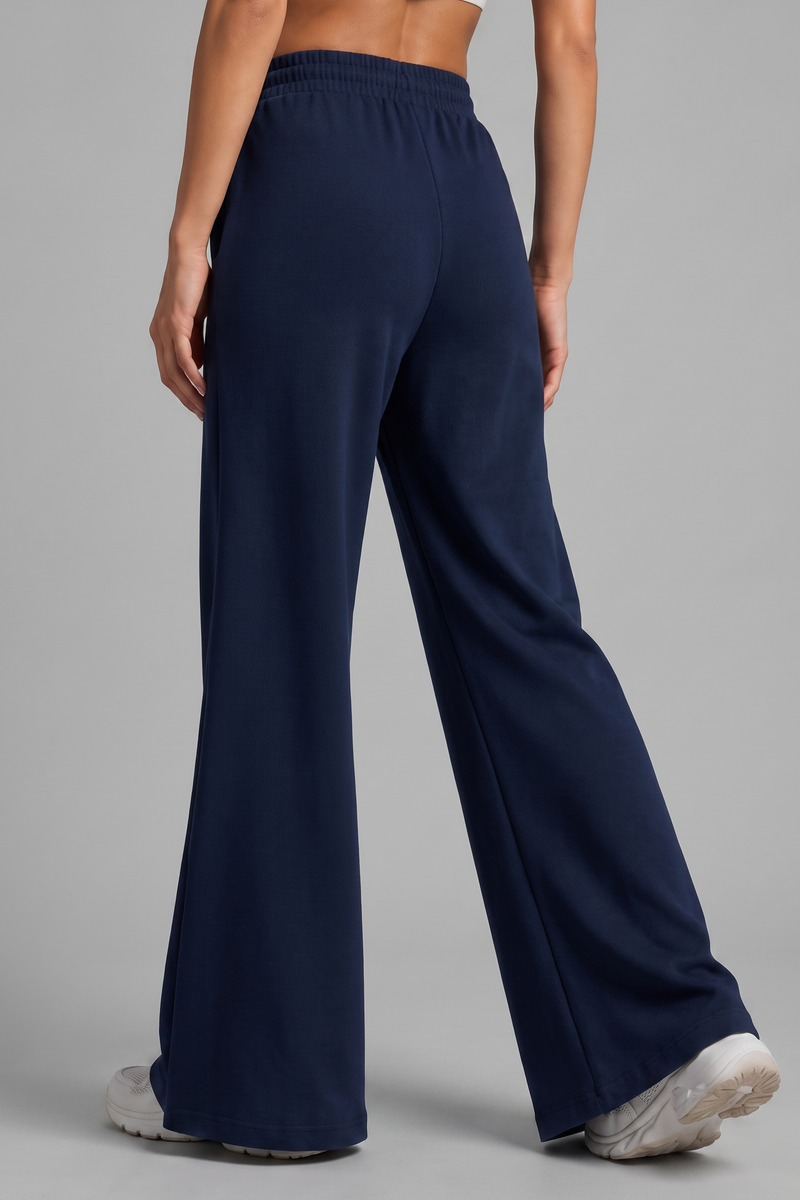 Everyday Flared Pants - Navy