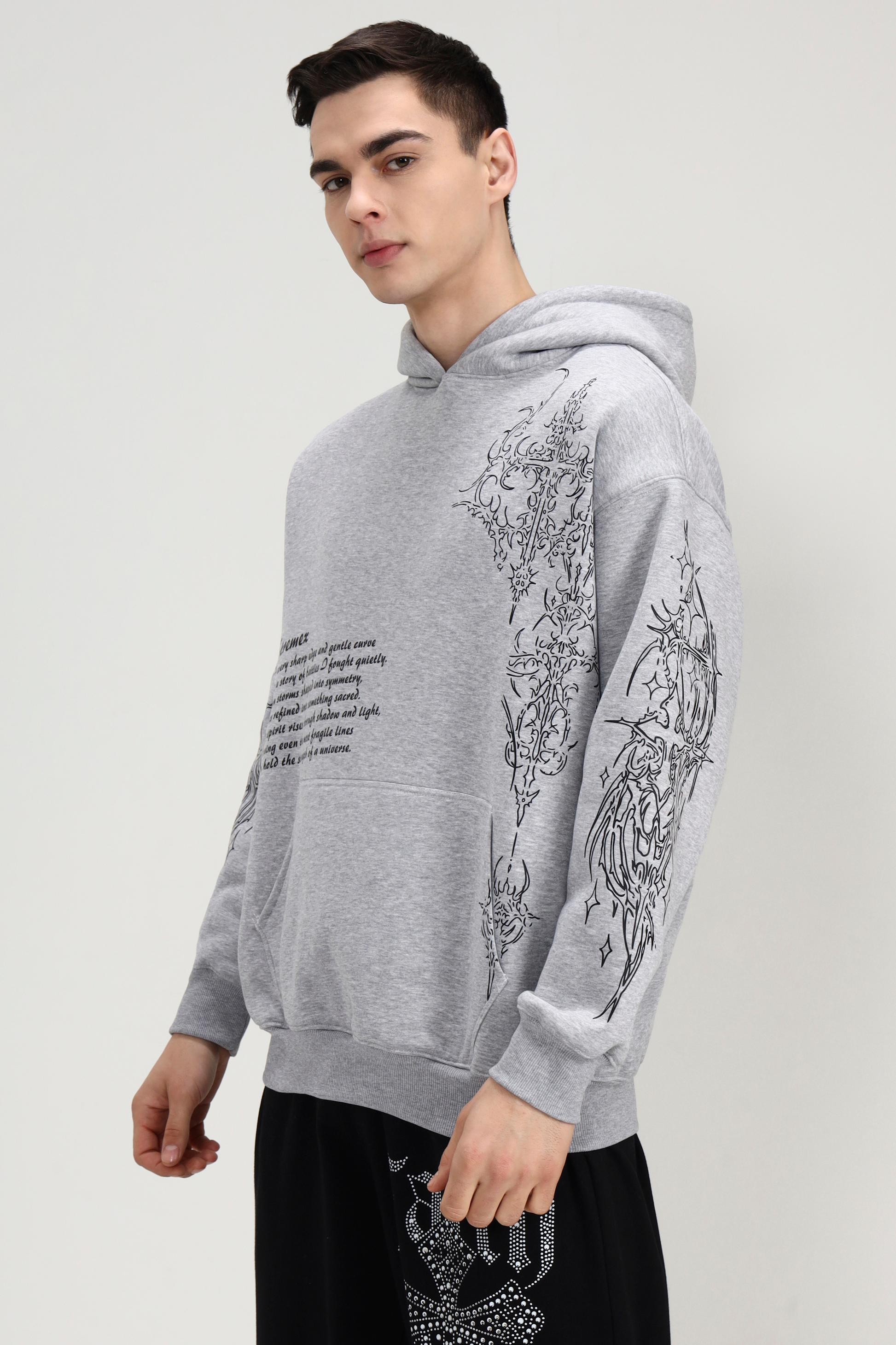 Ash Curse Unisex Oversized Hoodie