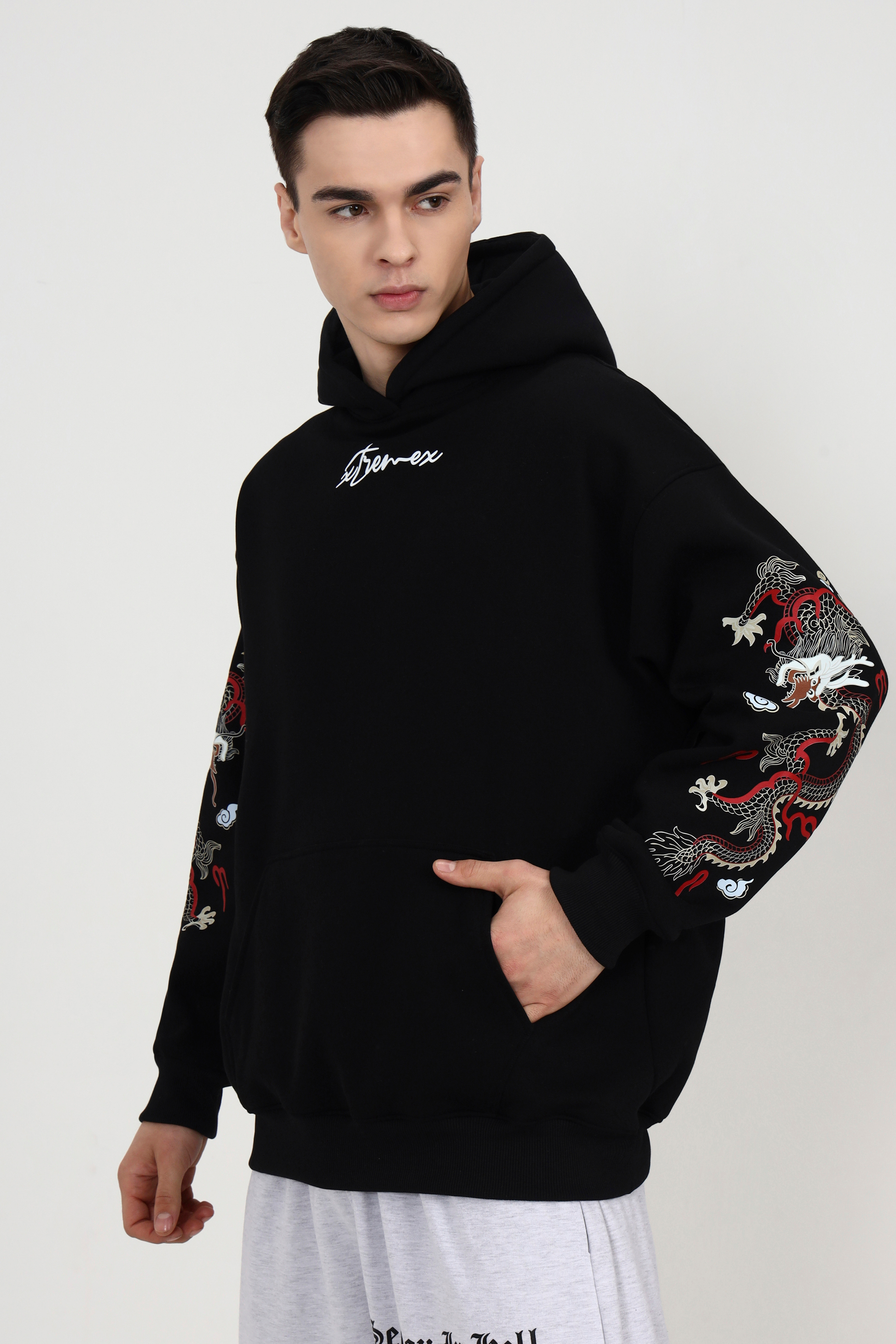 Red Rage Unisex Oversized Hoodie