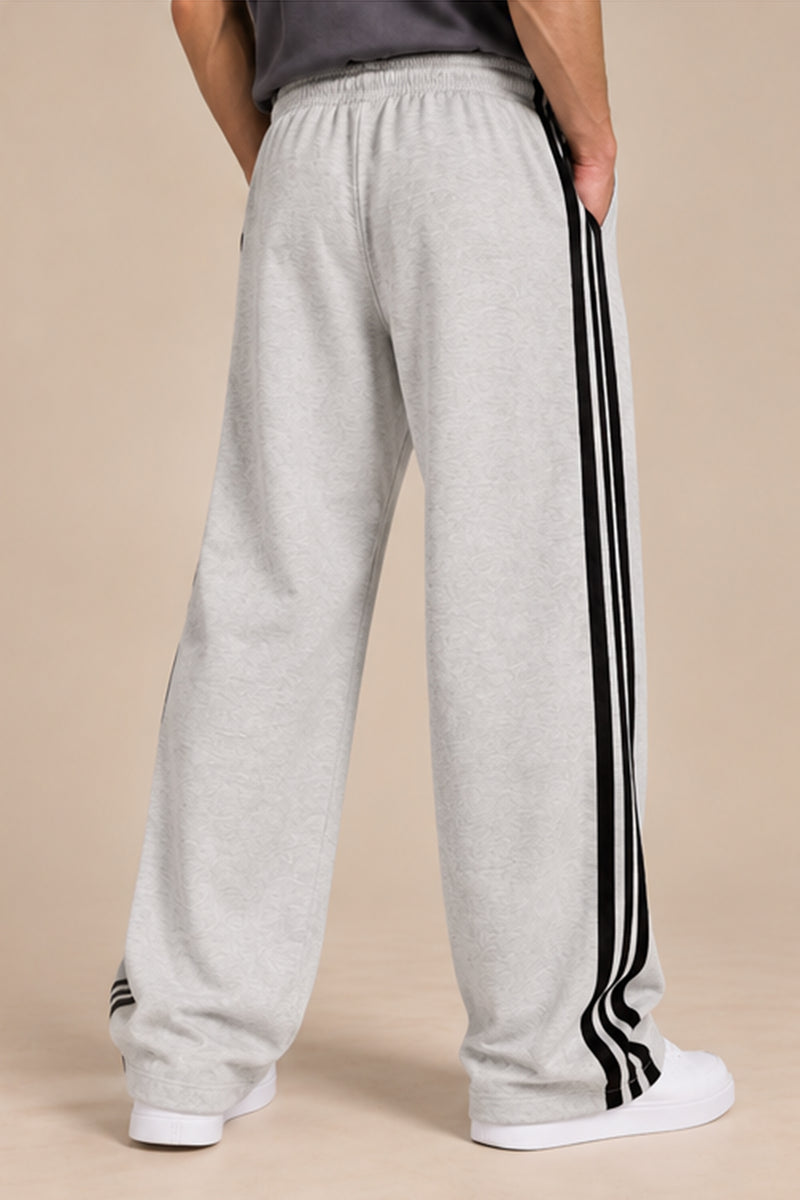 Tri Stripe Joggers - Melange