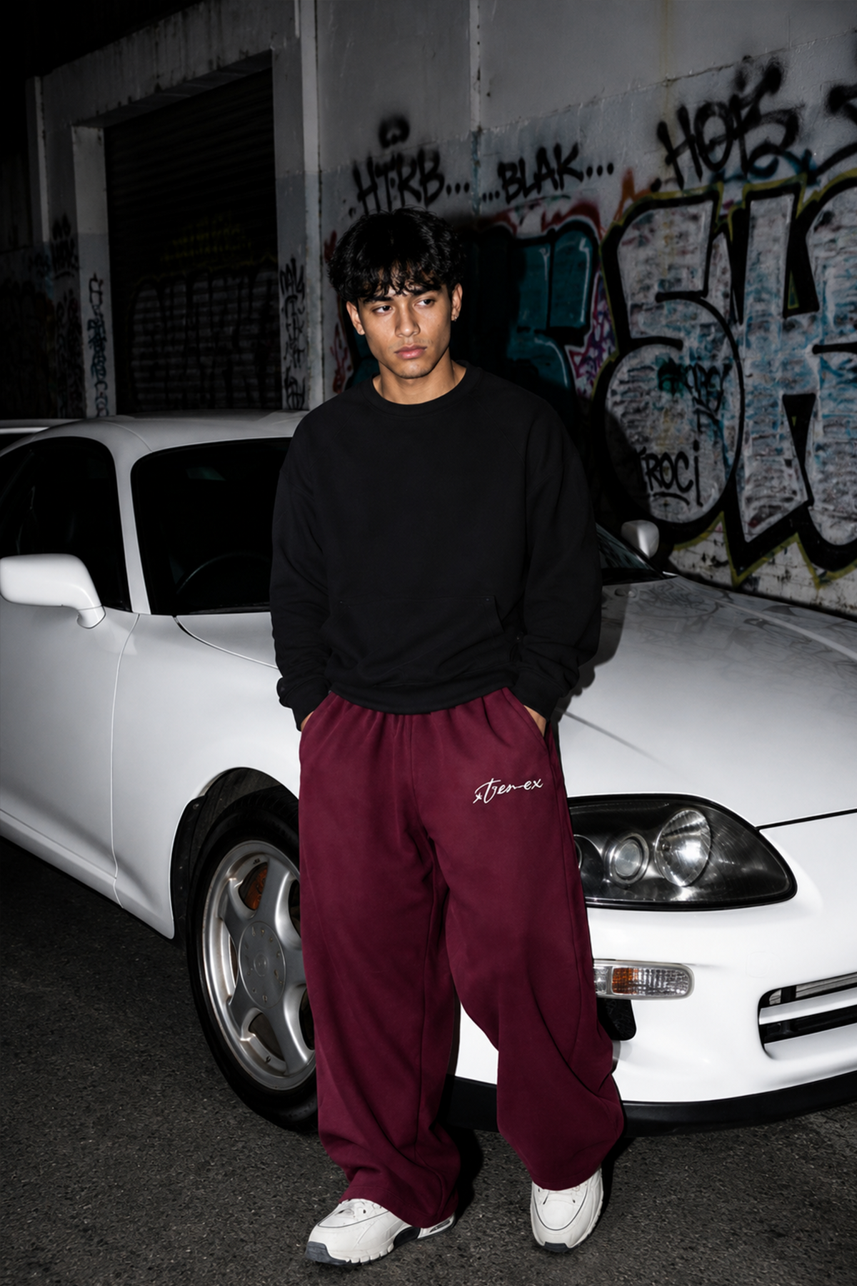 Everyday Unisex Joggers - Maroon