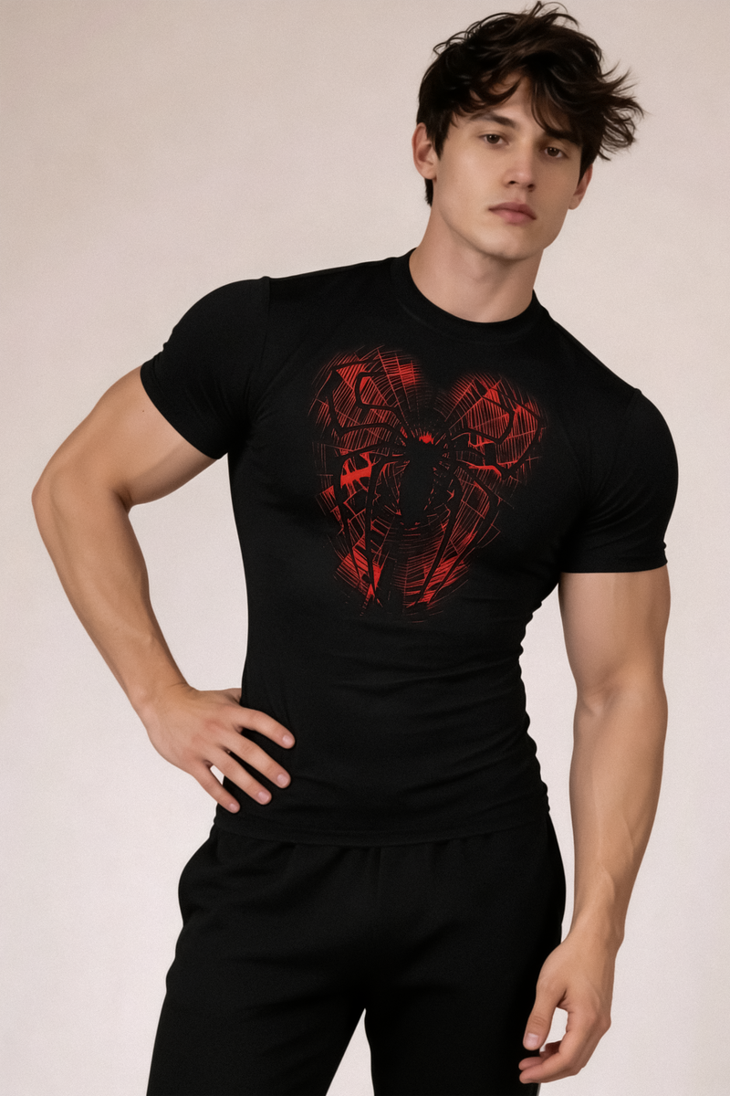 WebX athletic half sleeve compression training T-shirt