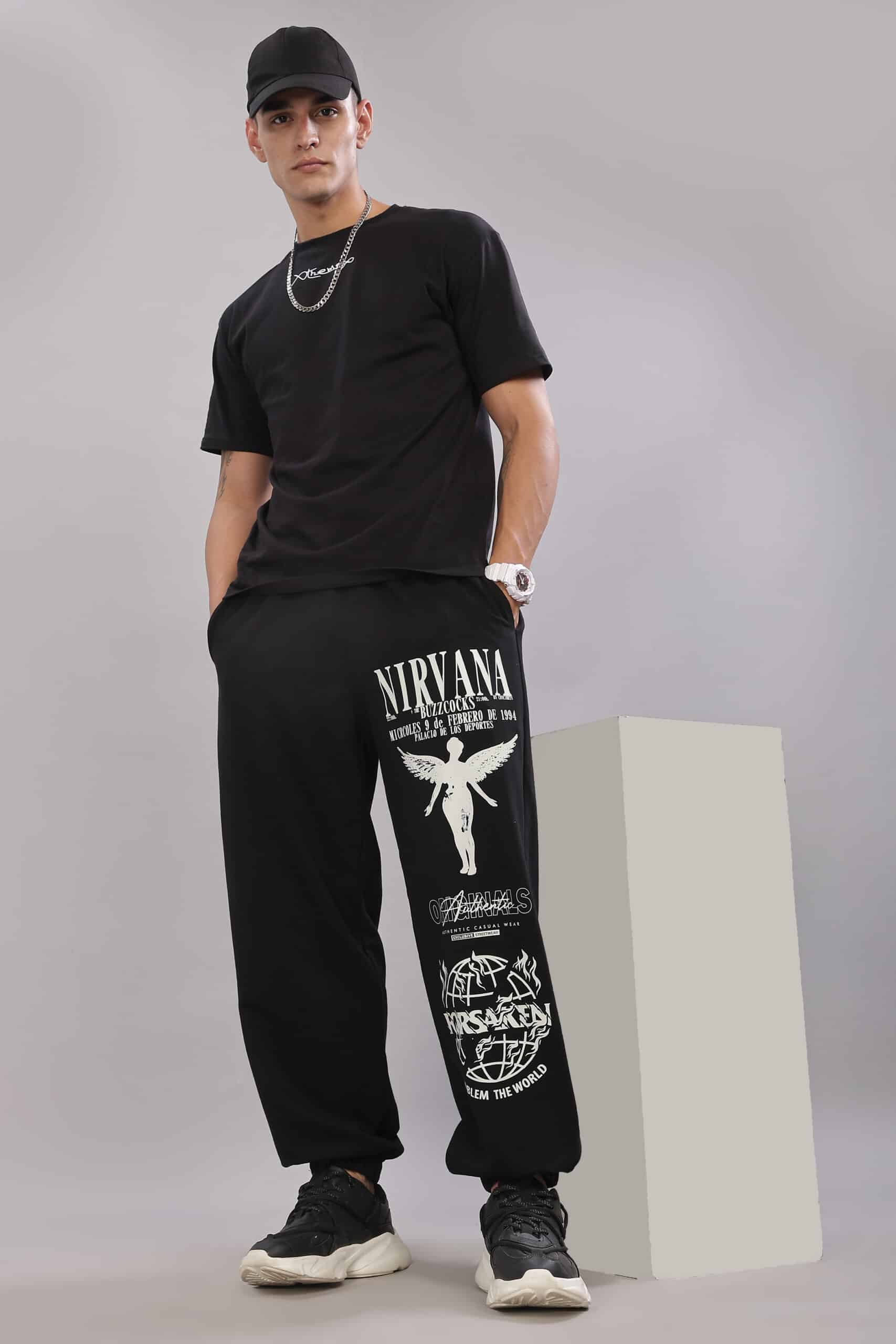 Image of Vintage Nirvana Unisex Joggers