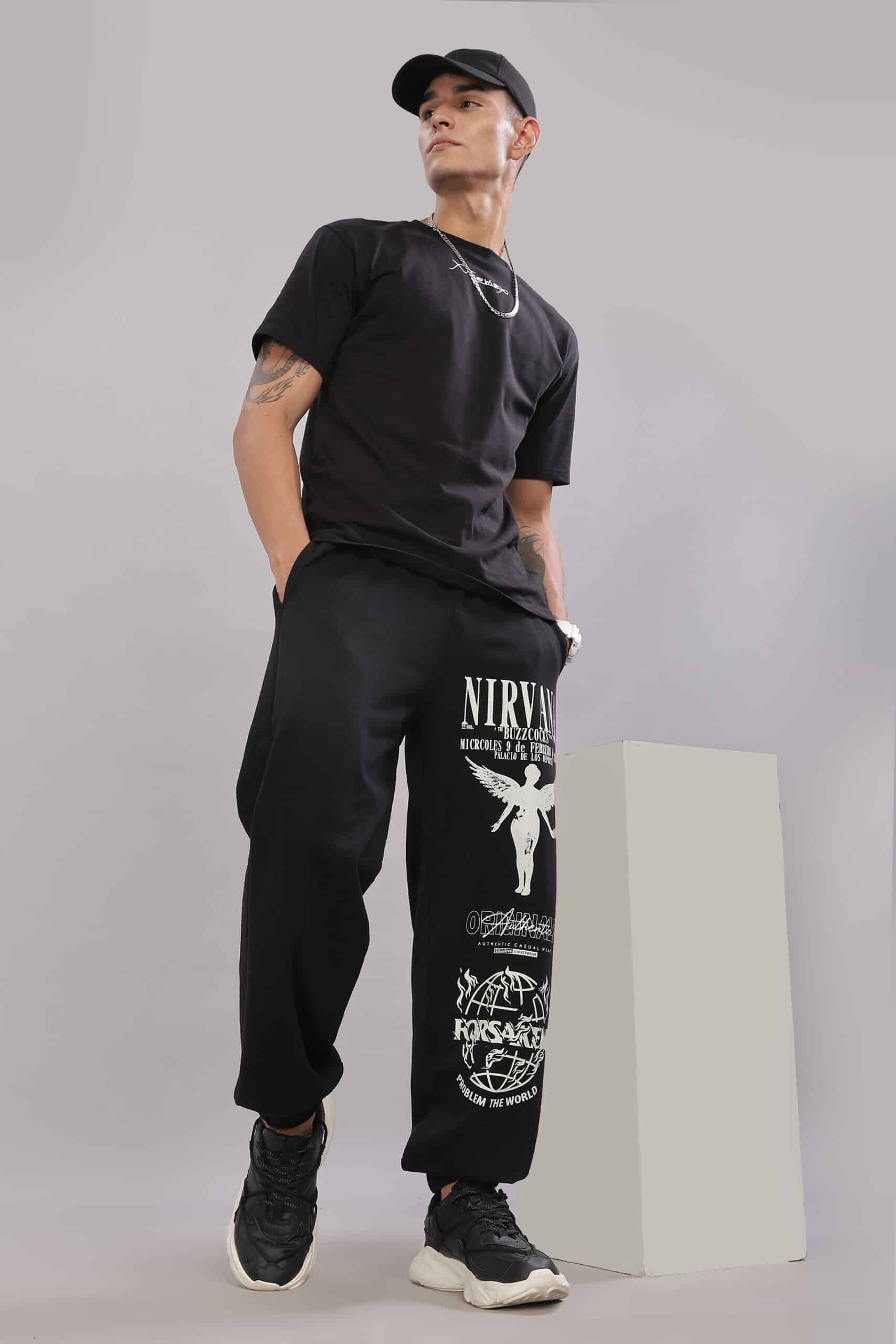 Image of Vintage Nirvana Unisex Joggers