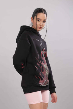 Image of Flame Reaper Unisex Oversized Hoodie