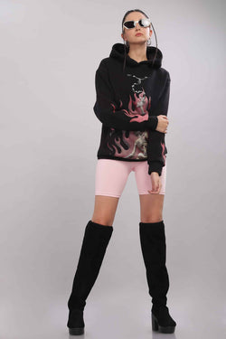 Image of Flame Reaper Unisex Oversized Hoodie