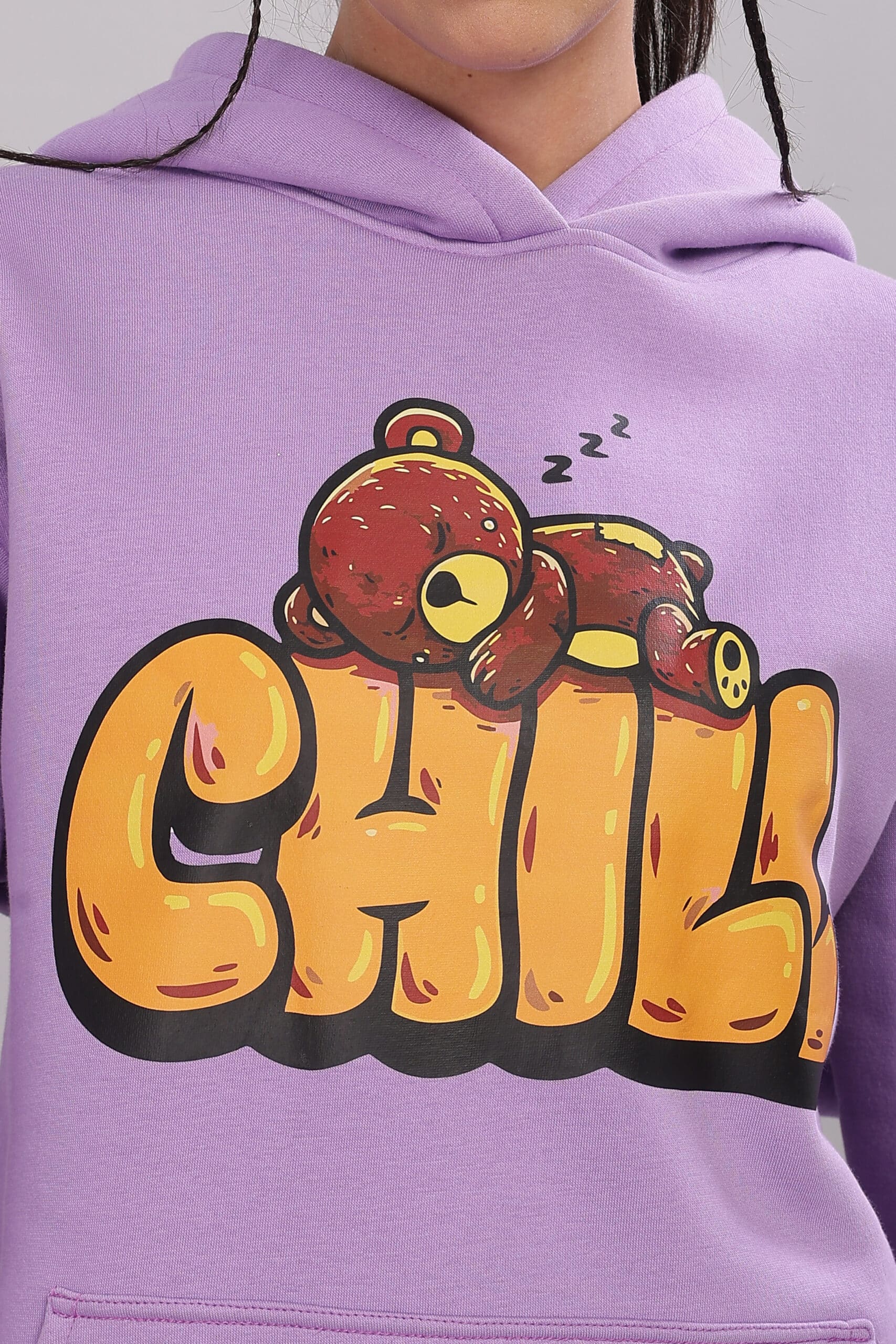 Image of Chill Bear Unisex Oversized Hoodie
