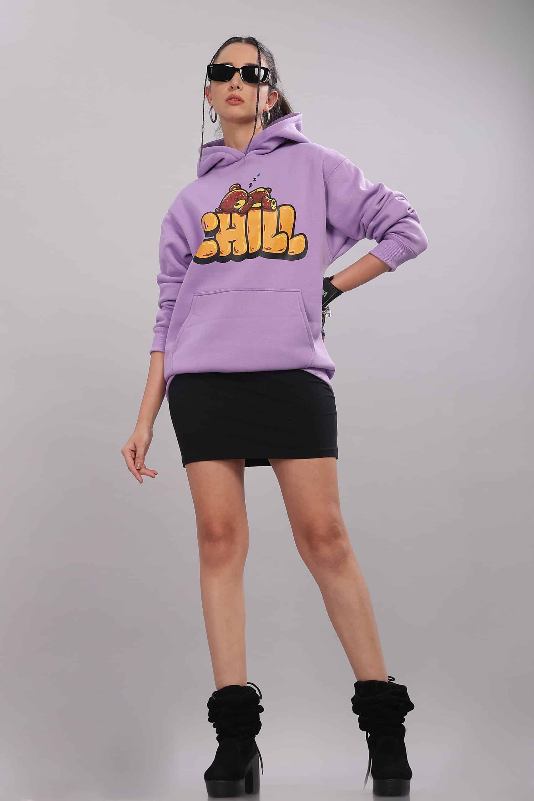 Image of Chill Bear Unisex Oversized Hoodie