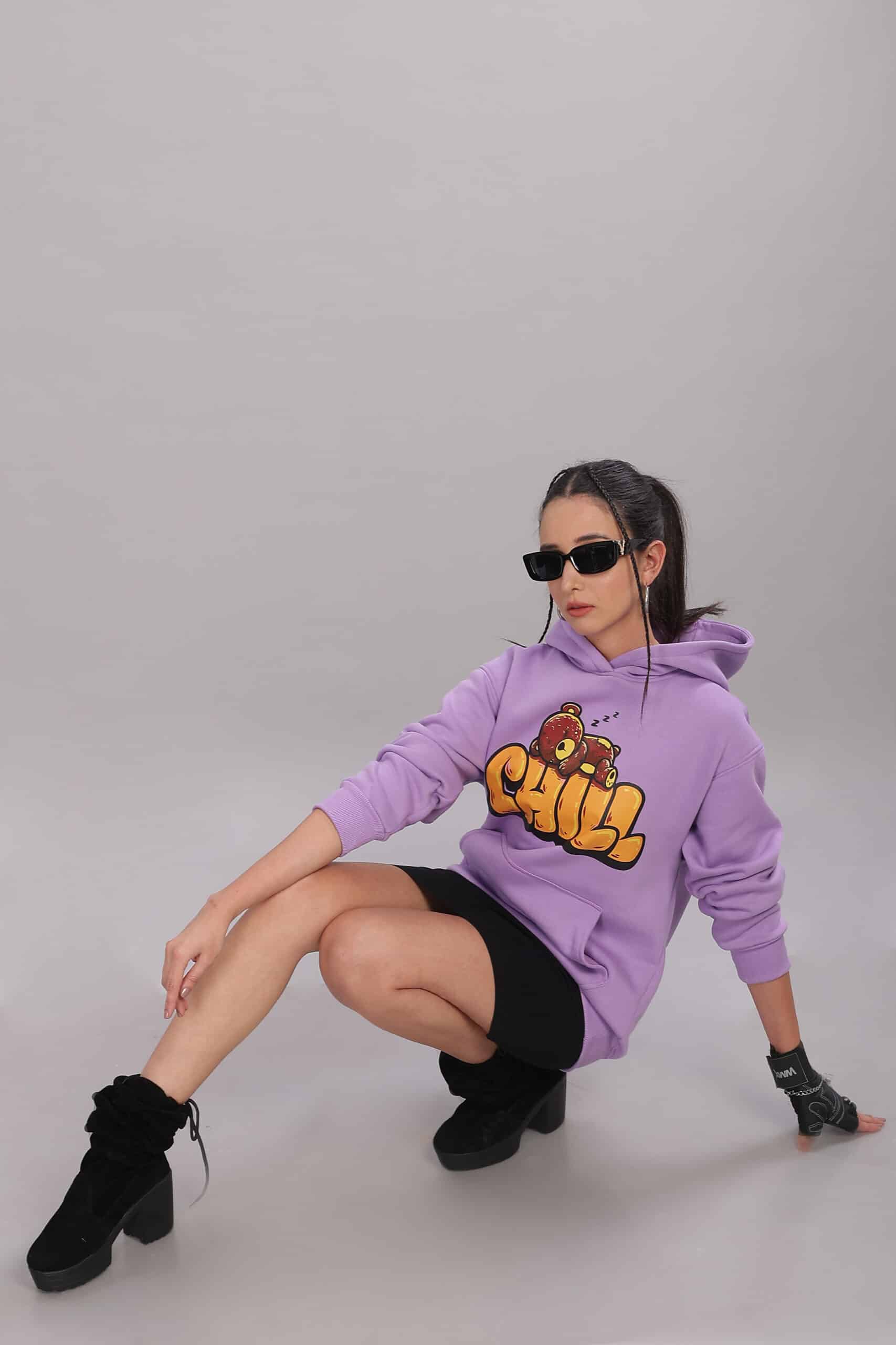 Image of Chill Bear Unisex Oversized Hoodie