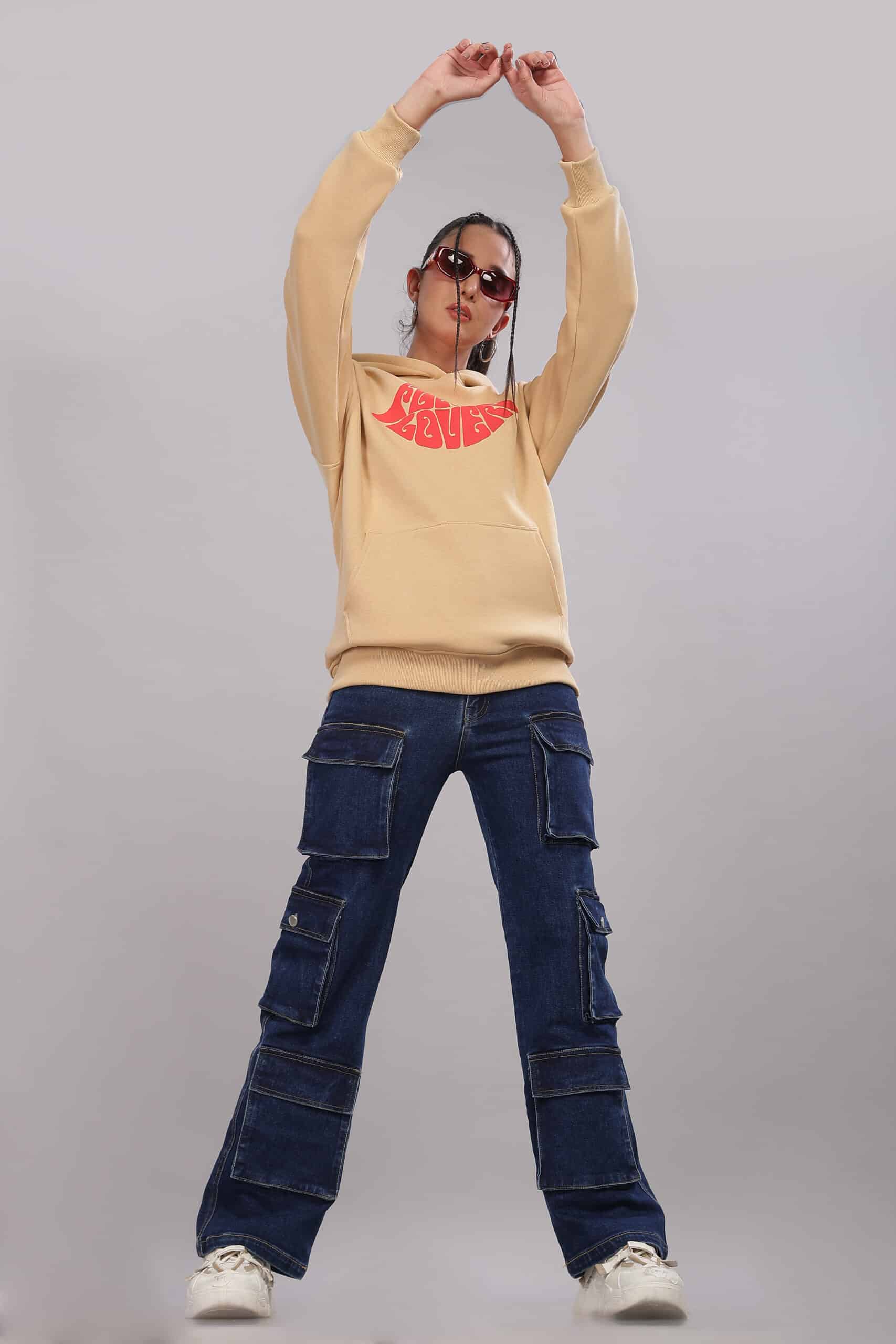 Image of Funky Lover Unisex Oversized Hoodie