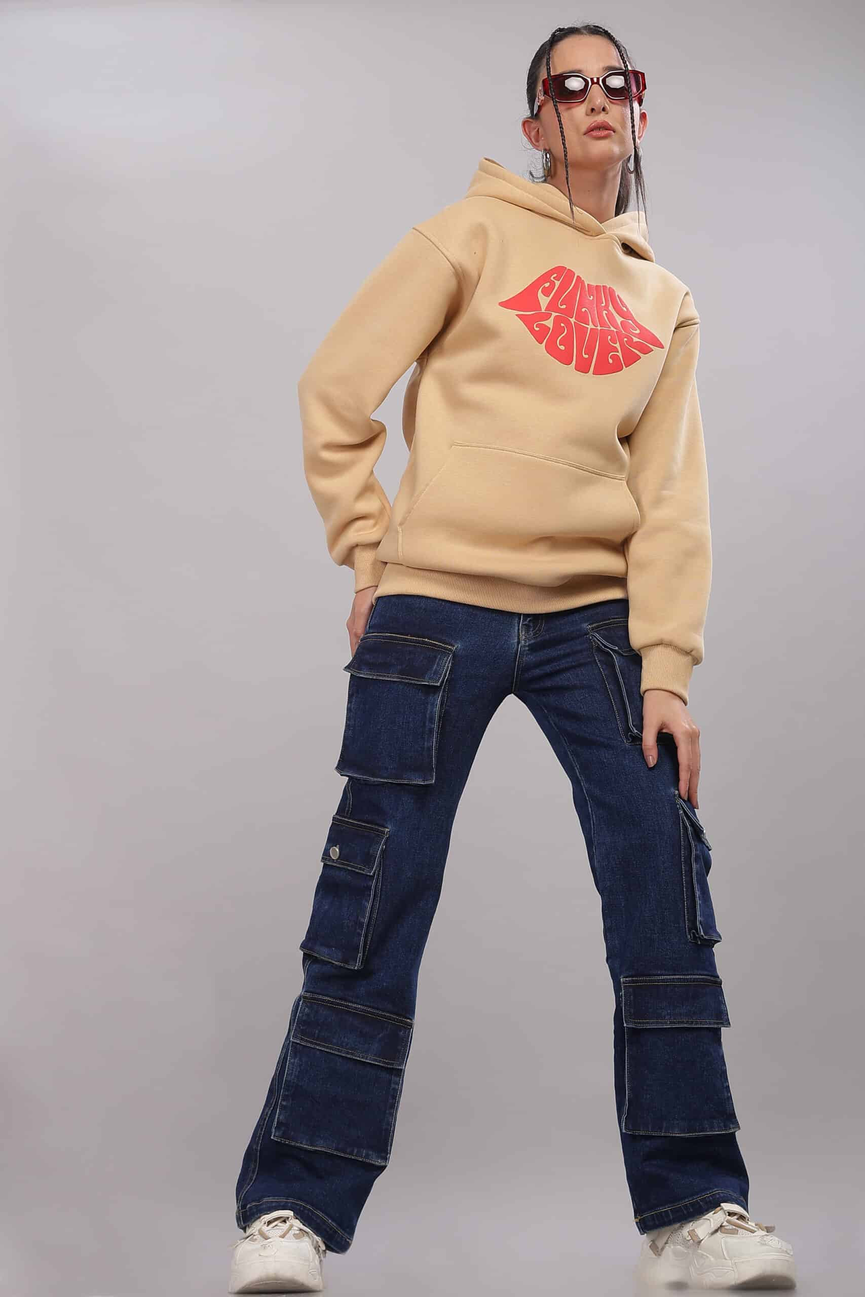 Image of Funky Lover Unisex Oversized Hoodie