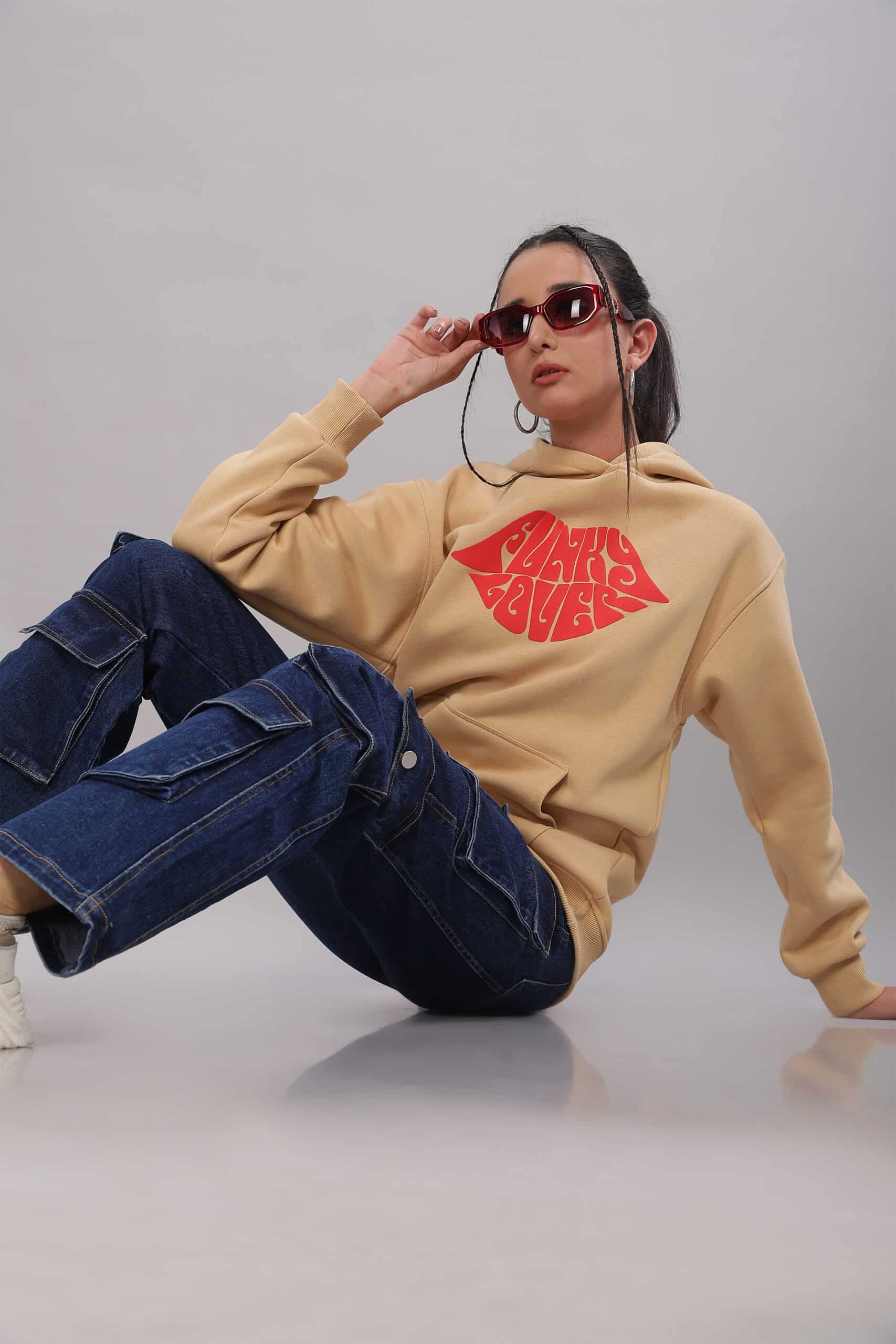 Image of Funky Lover Unisex Oversized Hoodie