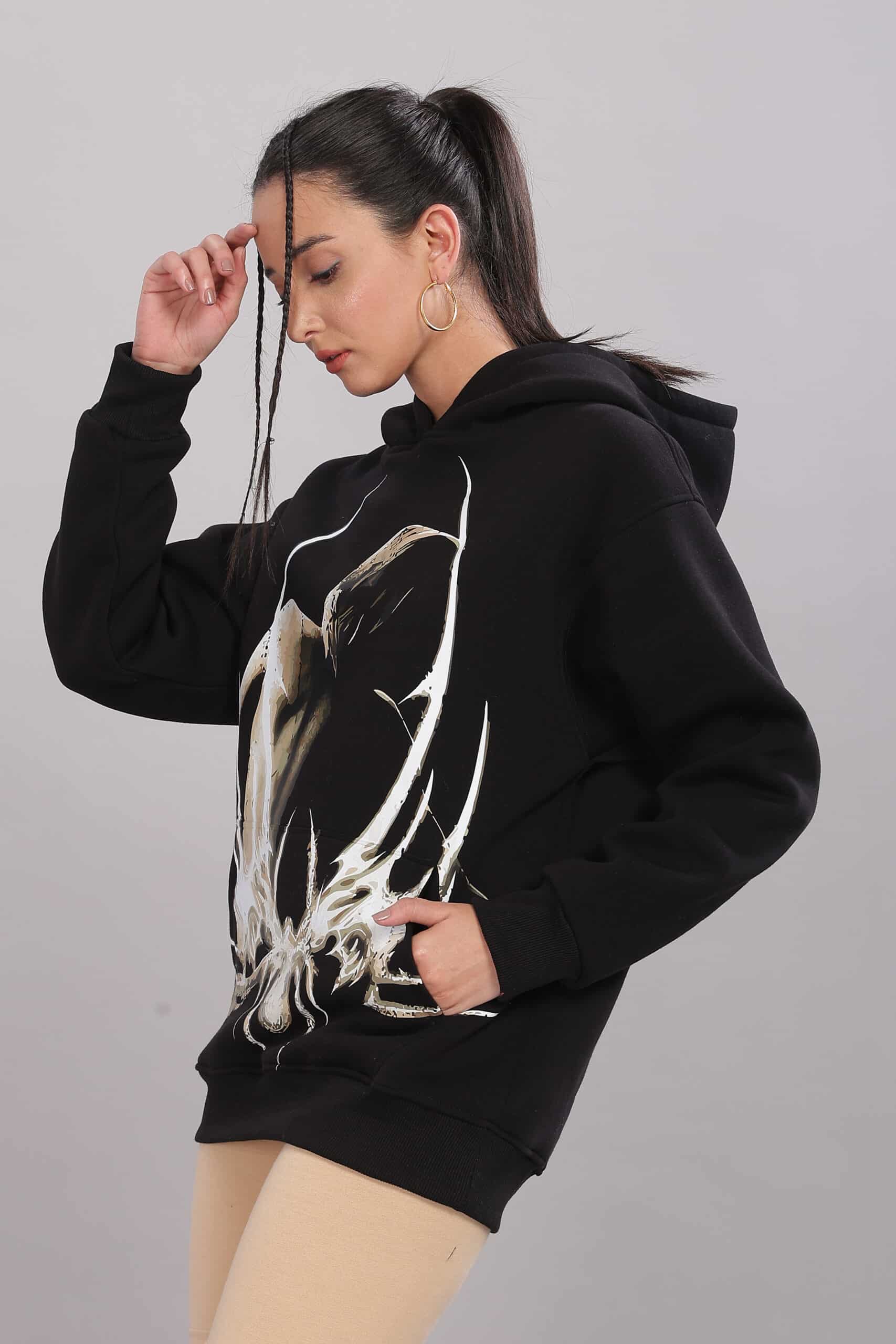 Image of Shadow Web Unisex Oversized Hoodie