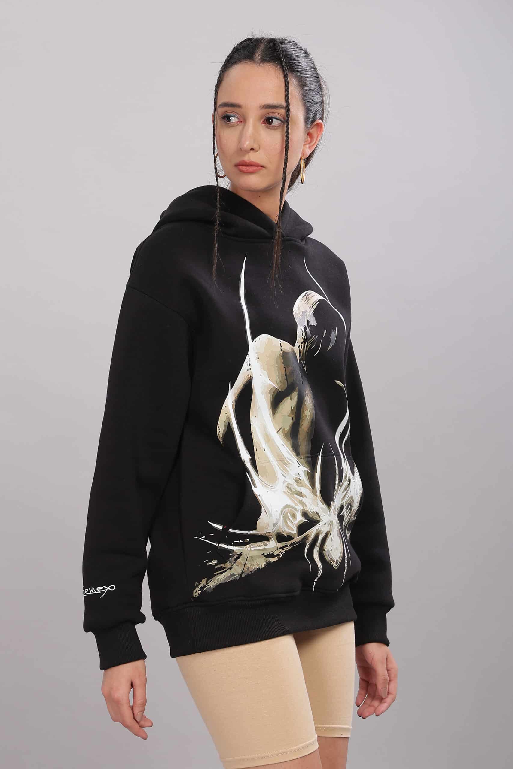 Image of Shadow Web Unisex Oversized Hoodie