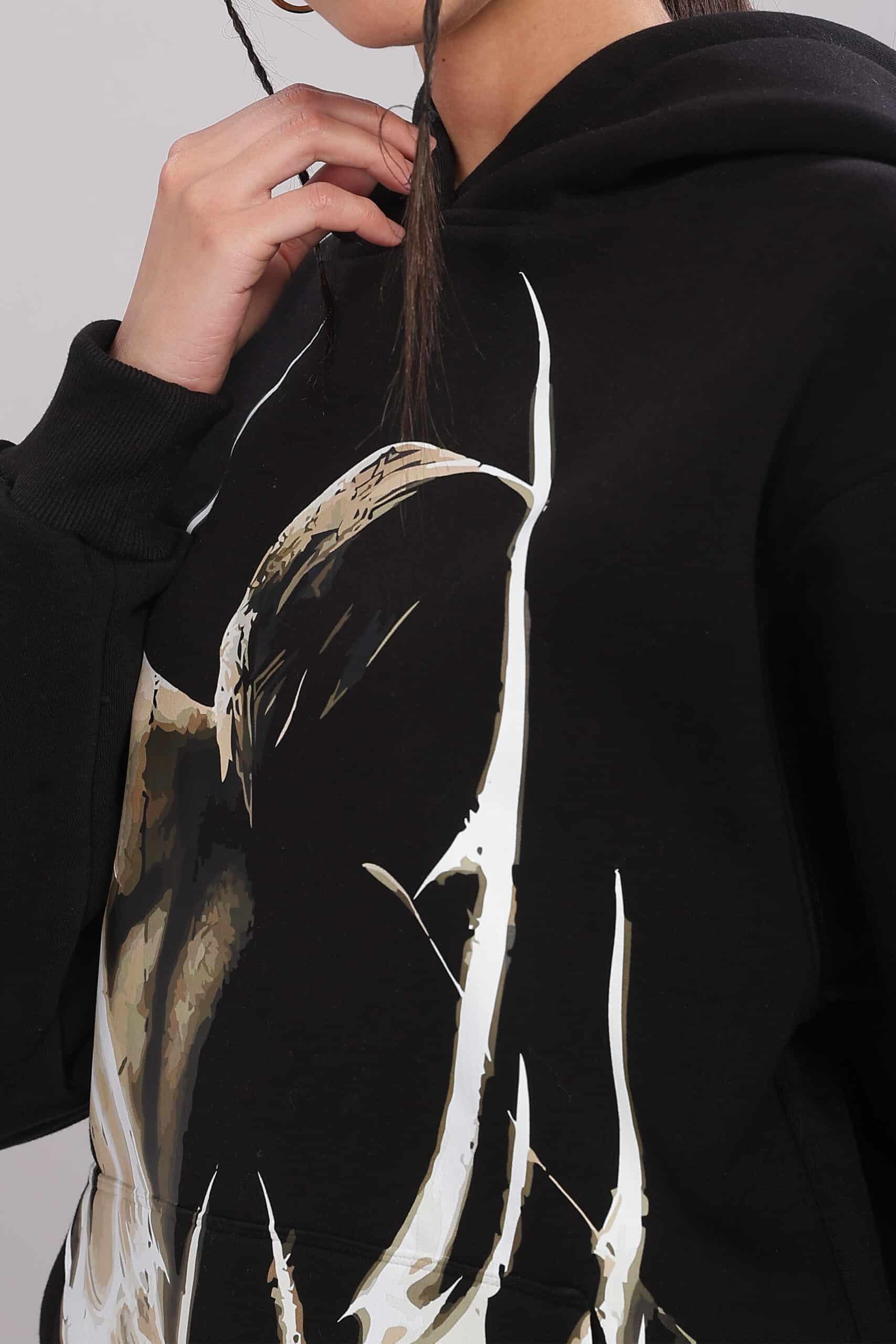 Image of Shadow Web Unisex Oversized Hoodie