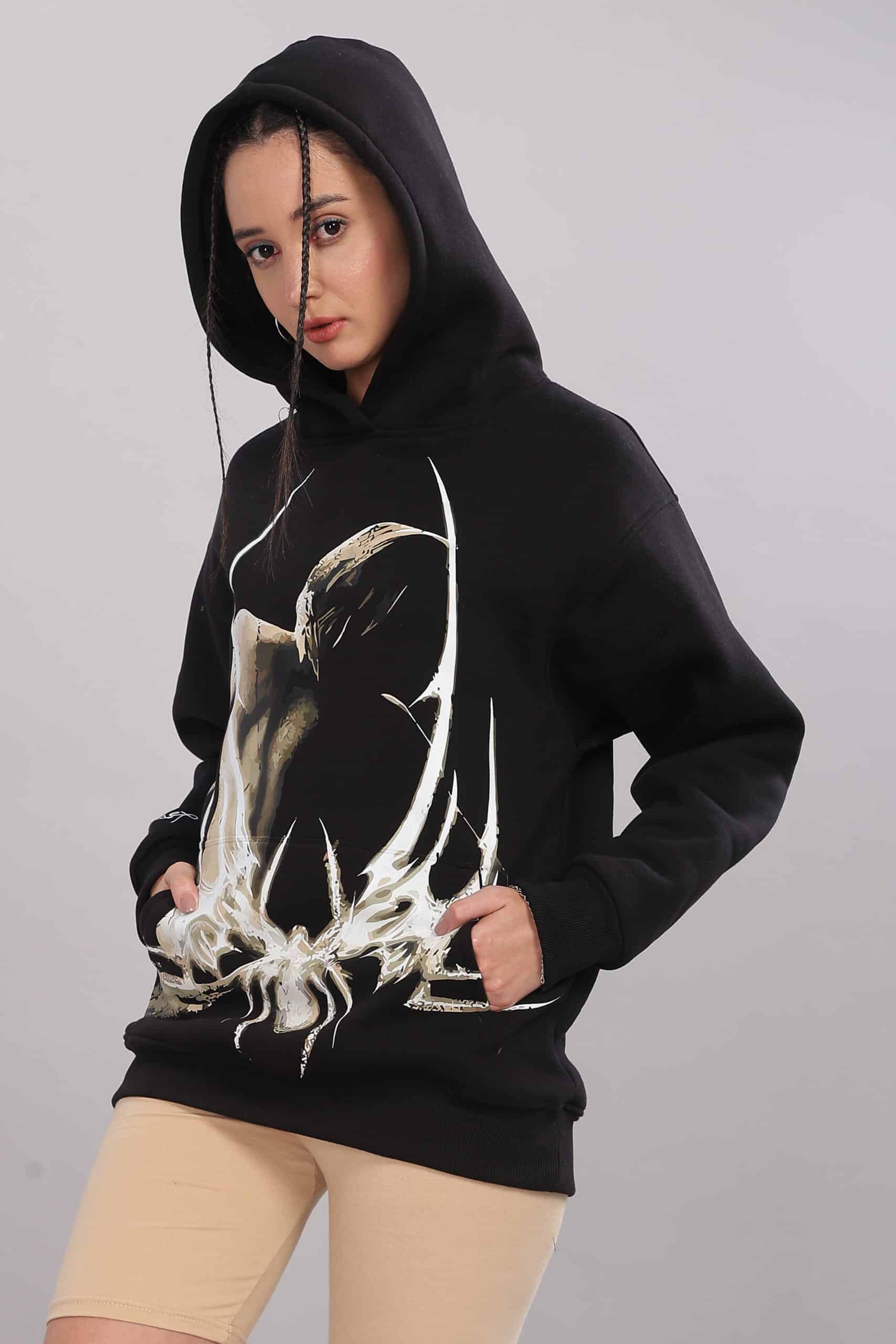 Image of Shadow Web Unisex Oversized Hoodie