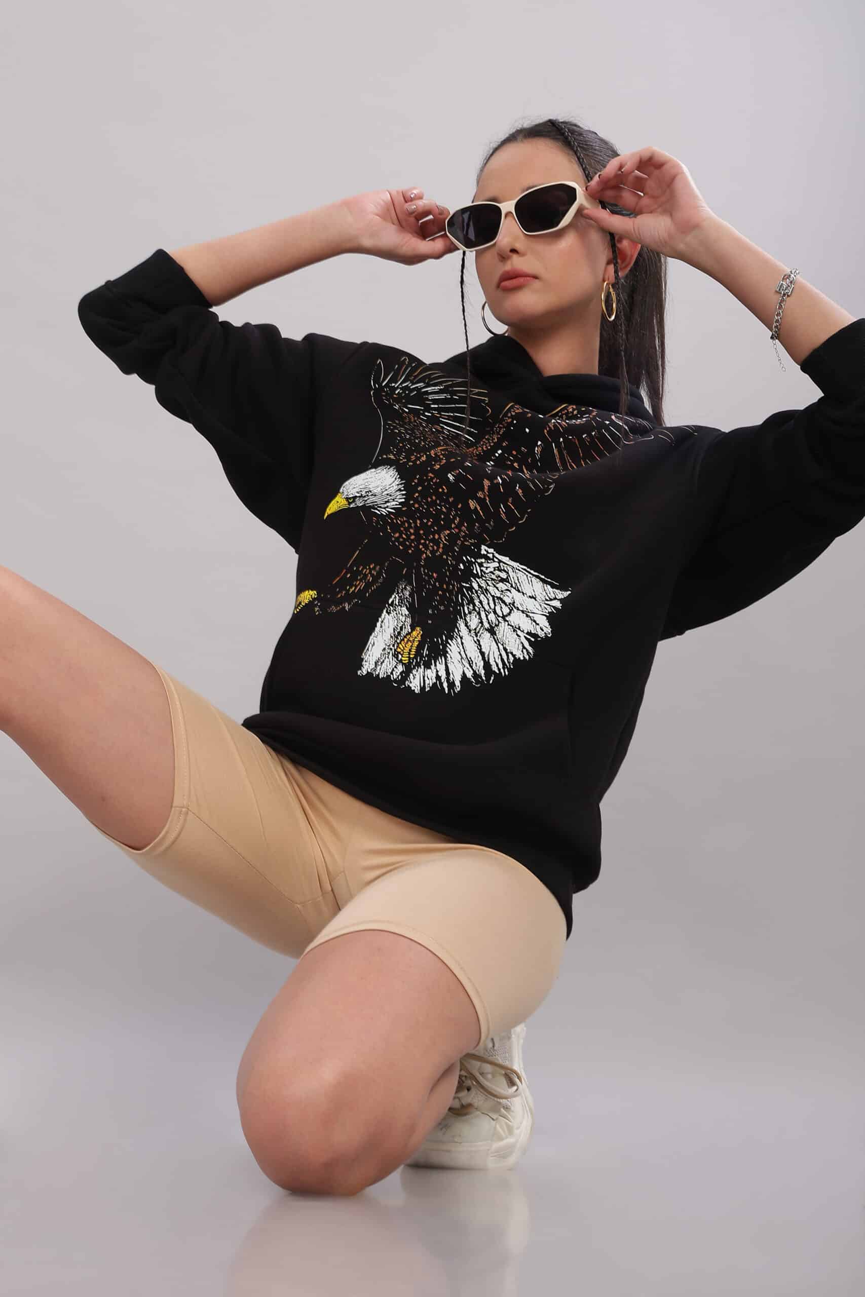 Image of Falcon Unisex Oversized Hoodie