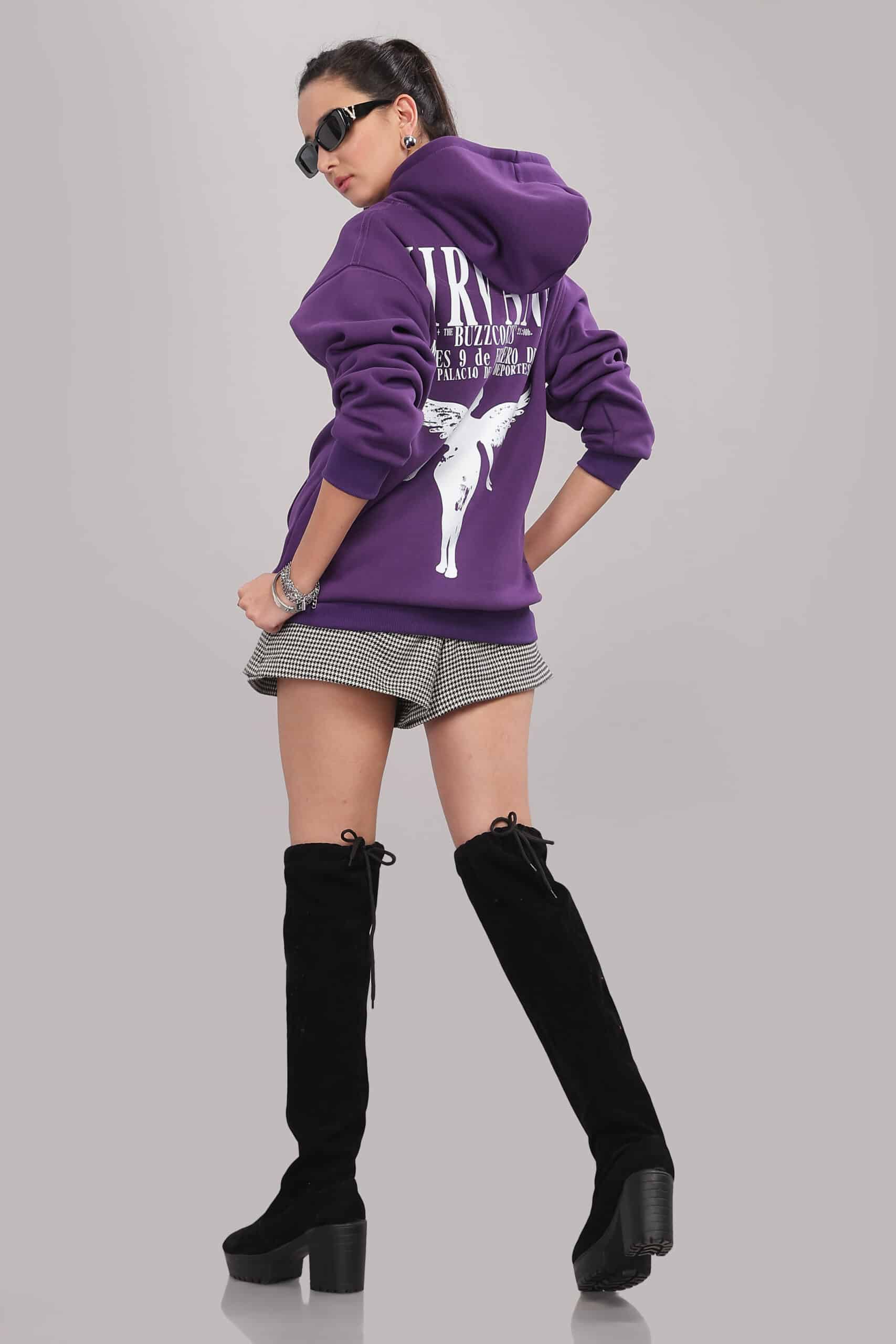 Image of Vintage Nirvana Unisex Oversized Hoodie