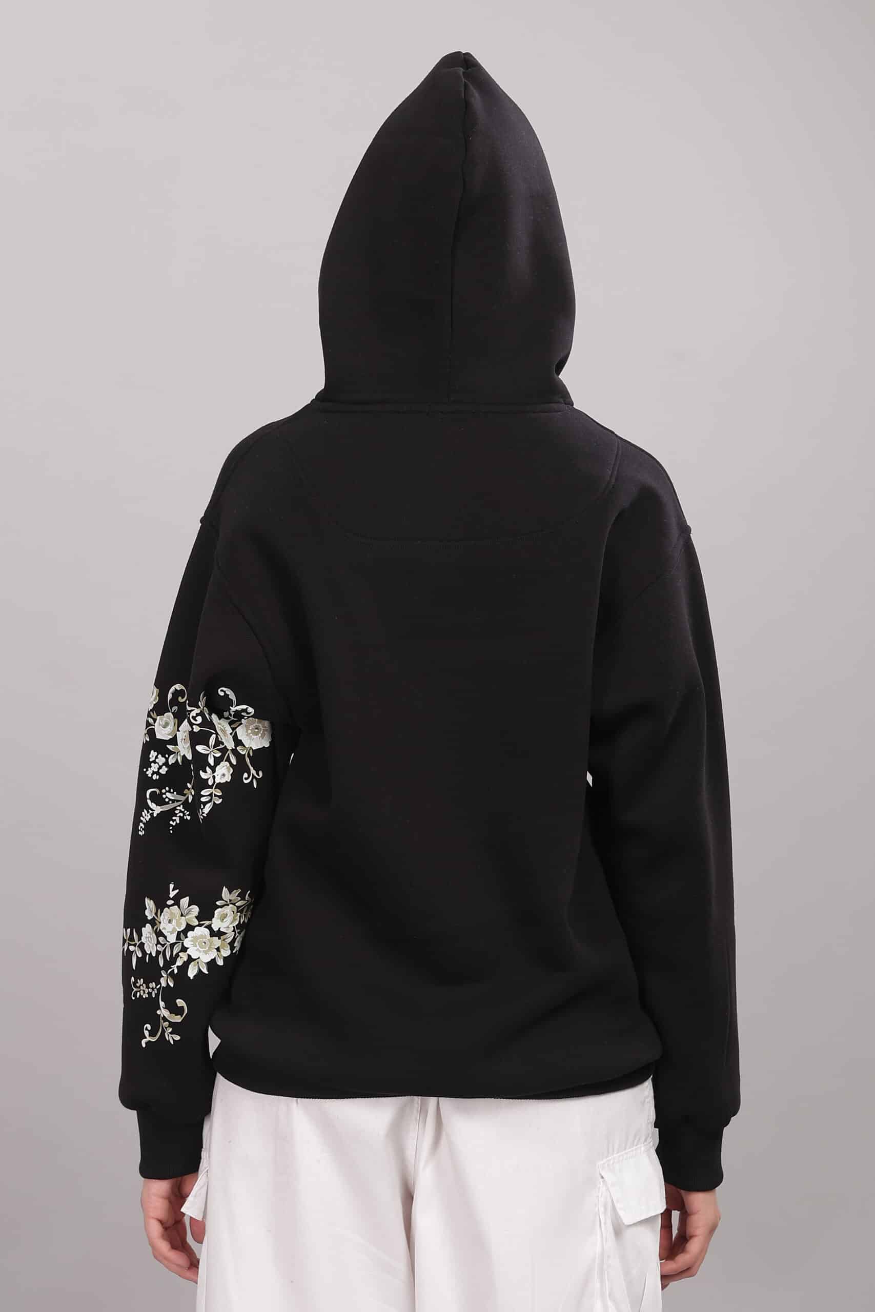Image of Floral Unisex Oversized Hoodie