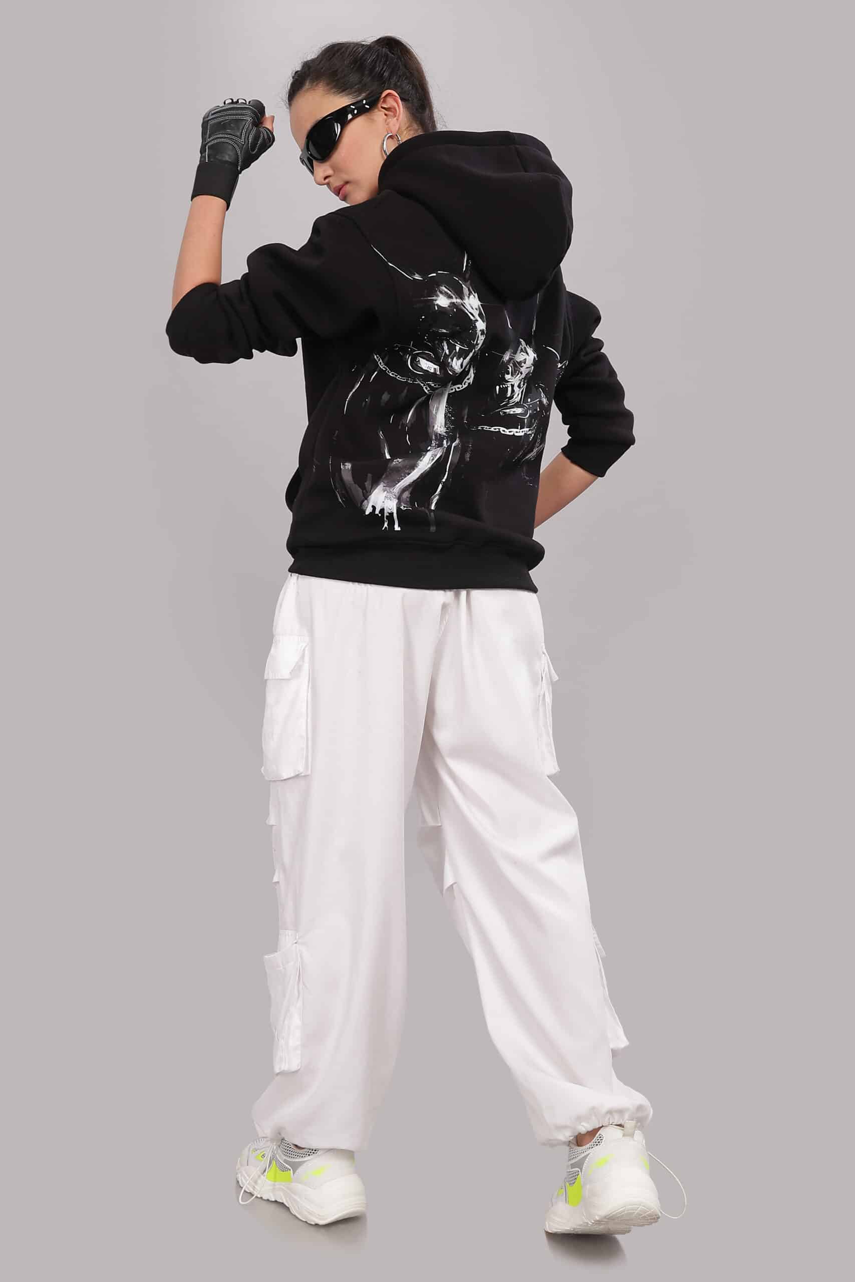 Image of Doberman Unisex Oversized Hoodie