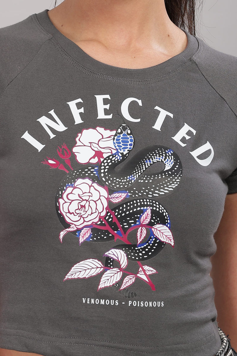Infected Baby Tee