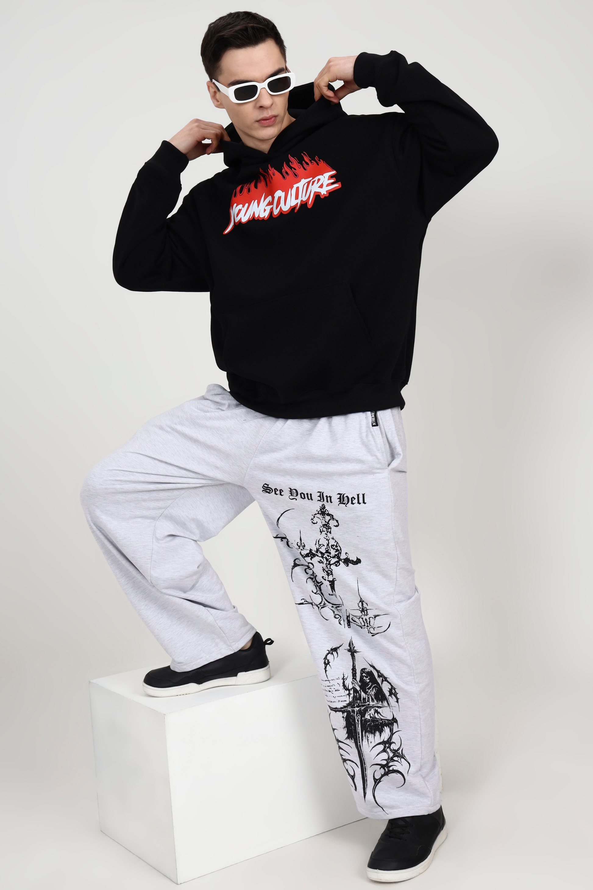 Young Culture Unisex Oversized Hoodie