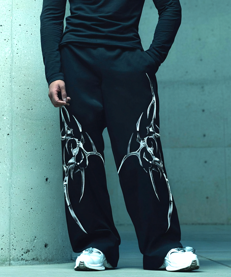 Premium cotton Razor Chrome streetwear joggers
