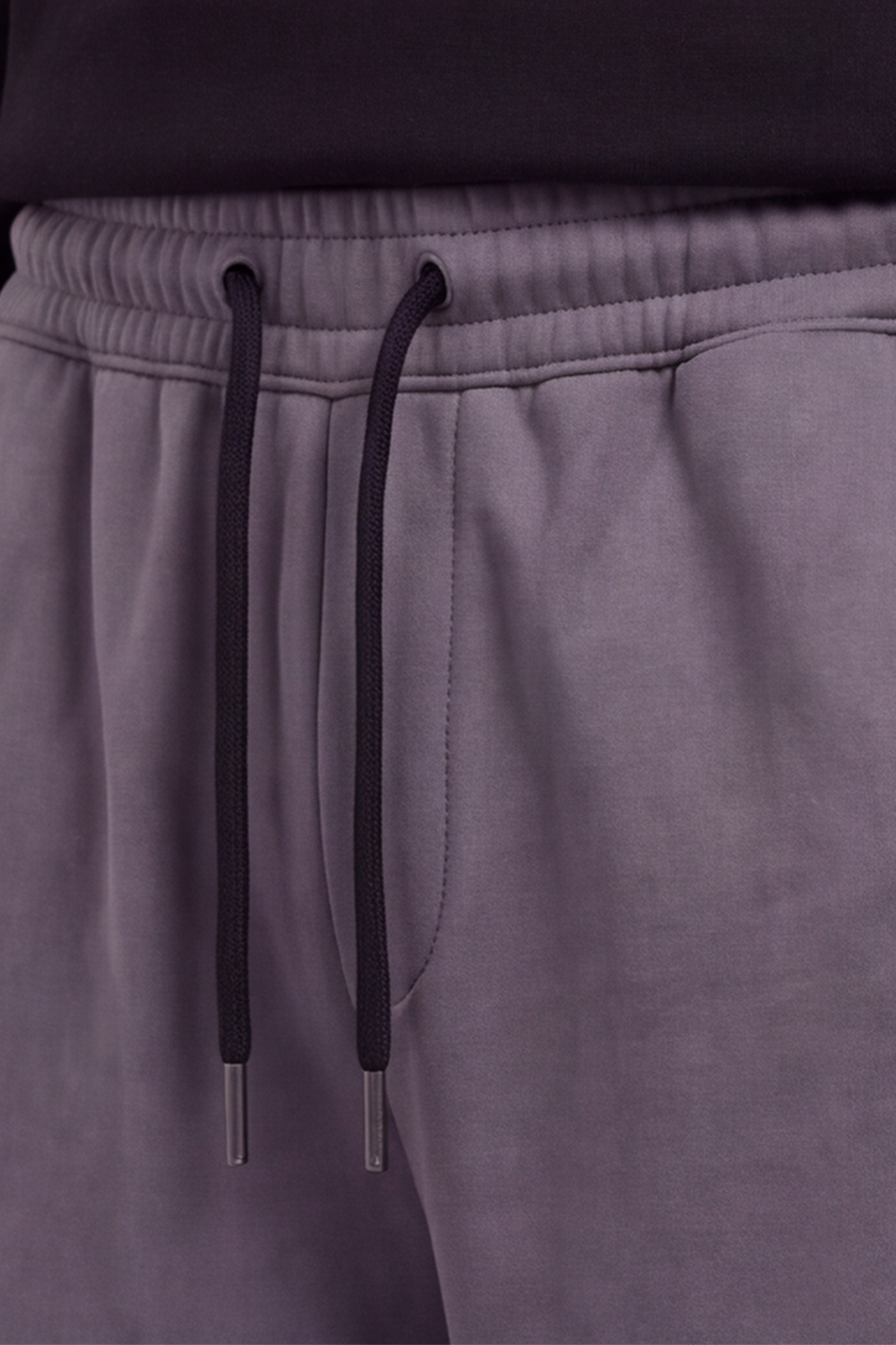 Contrast Stripe Joggers - Gray