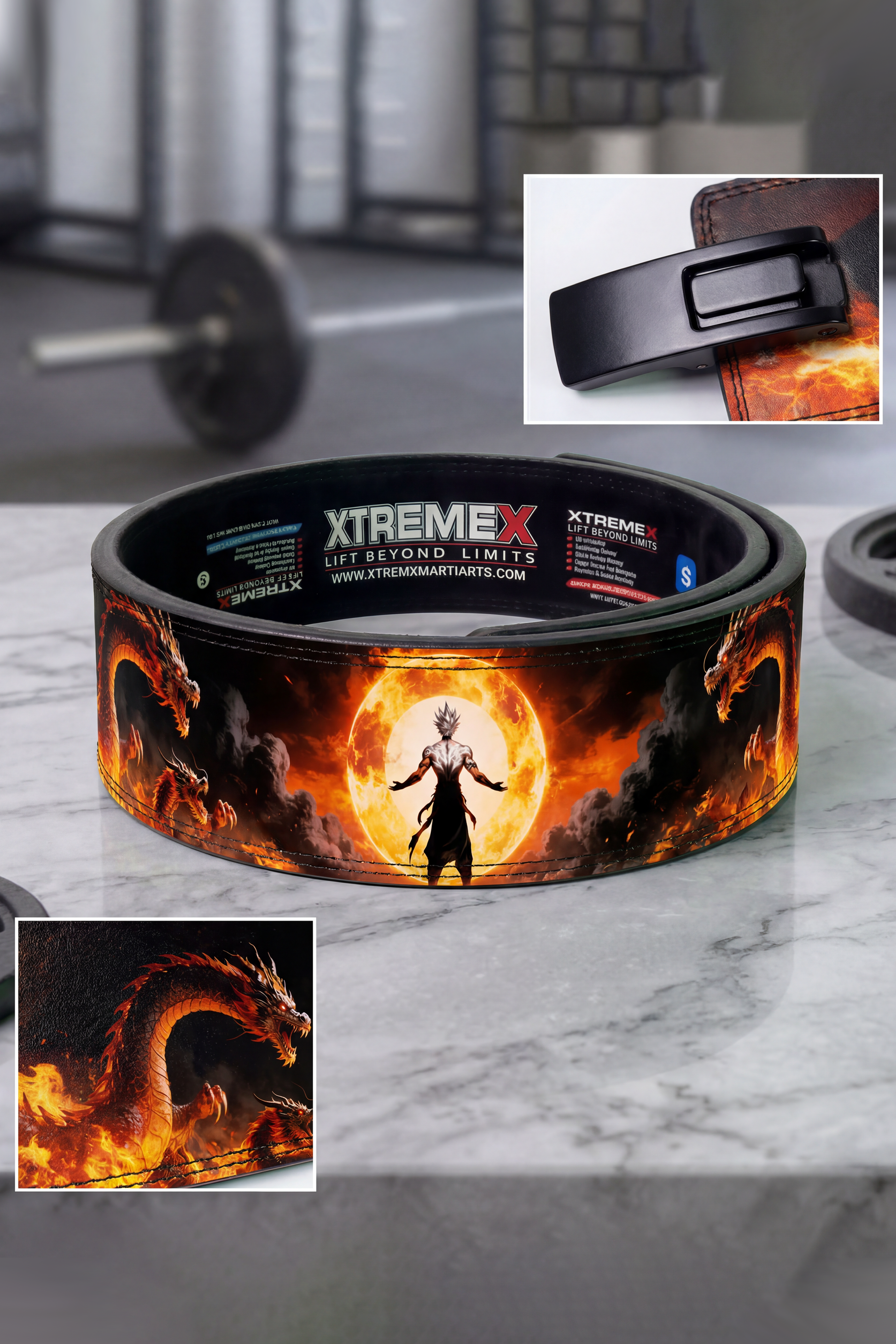 Solar Dragon 13mm Powerlifting Lever Belt