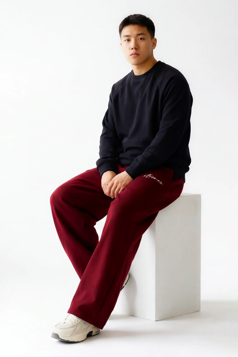 Everyday Unisex Joggers - Maroon