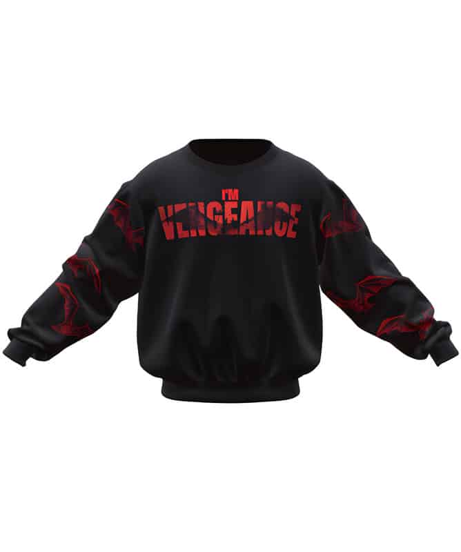 Image of Vengeance Unisex Oversized Sweatshirt