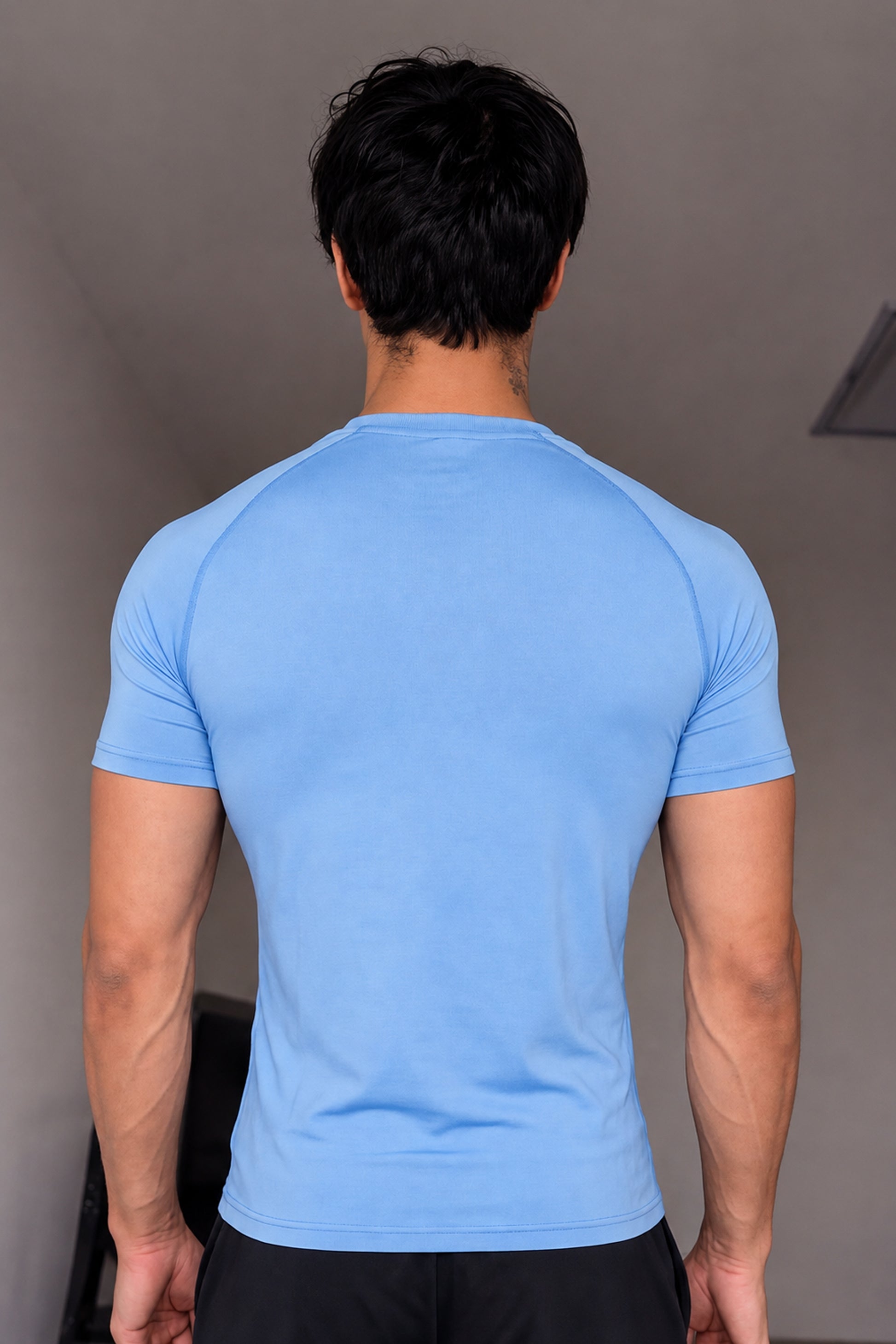 EXO Compression T-Shirt Half sleeve - Blue