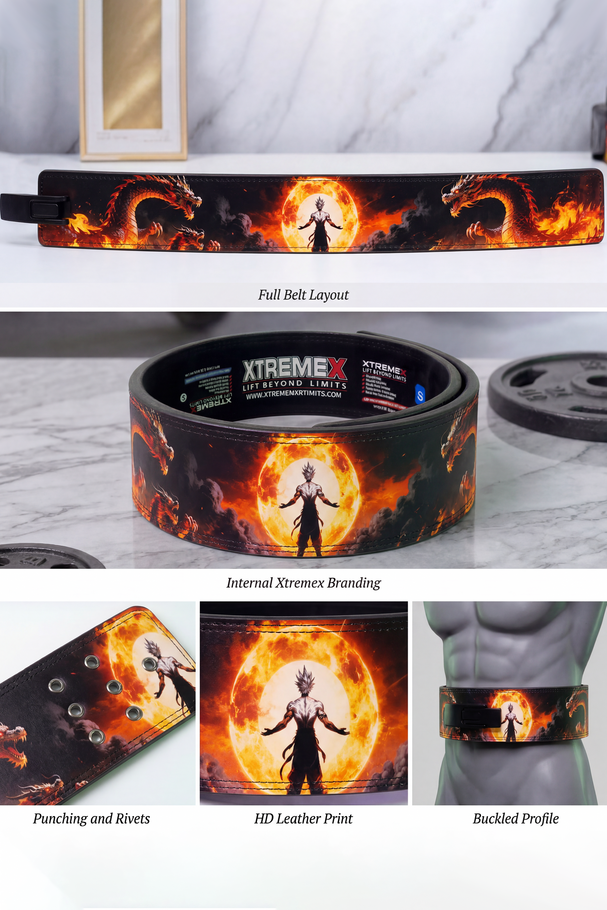 Solar Dragon 13mm Powerlifting Lever Belt