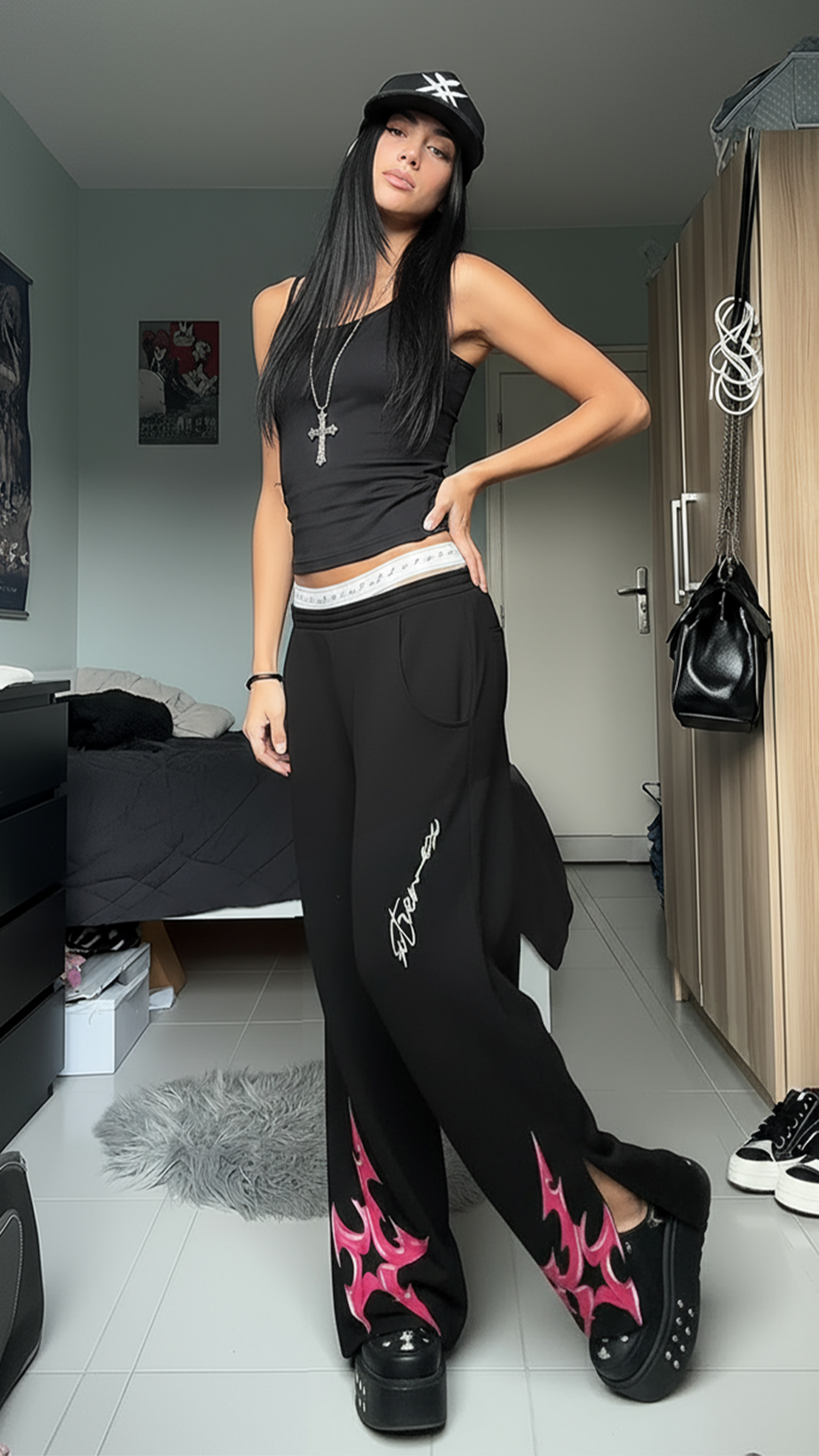 Pink Inferno Joggers