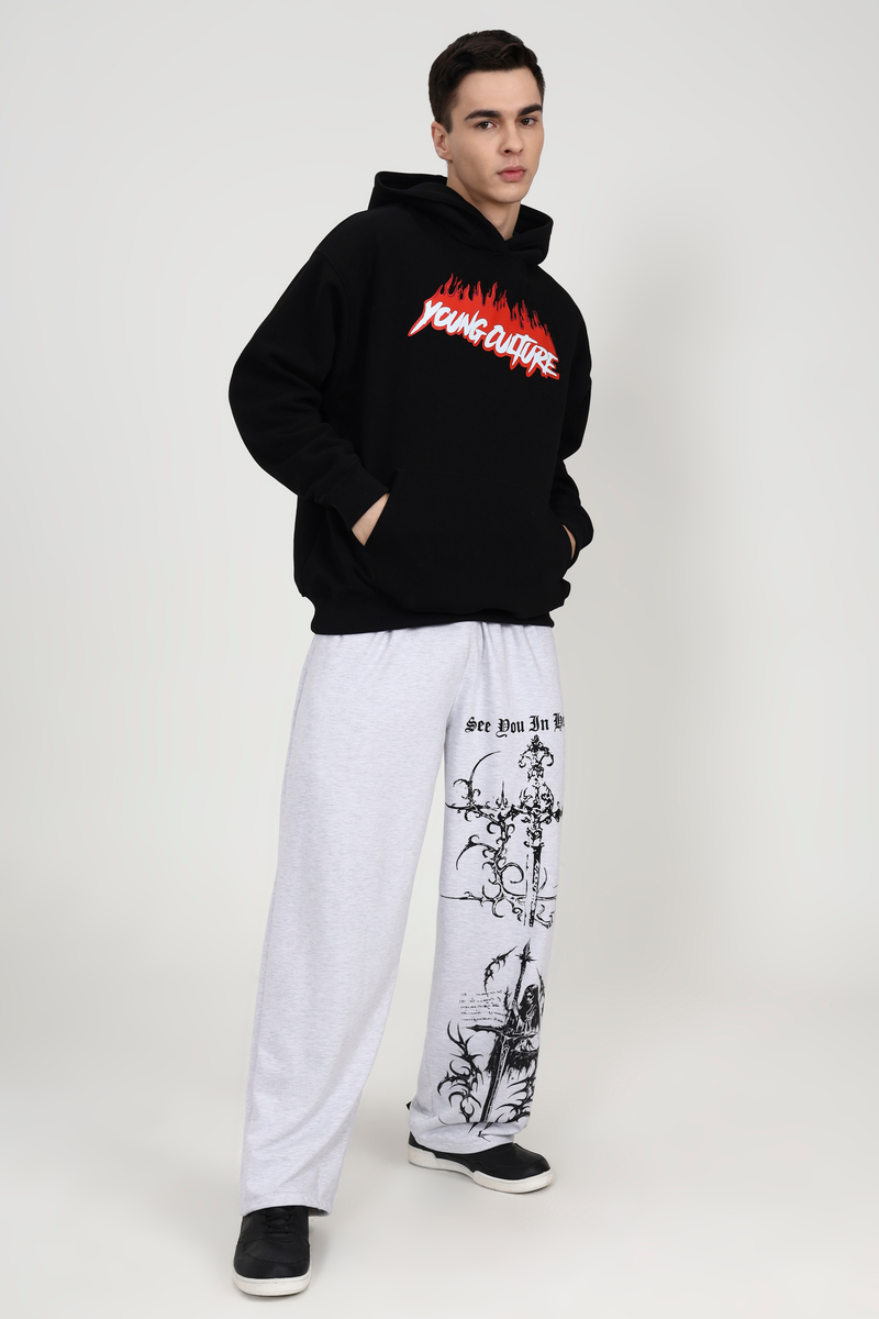 Young Culture Unisex Oversized Hoodie